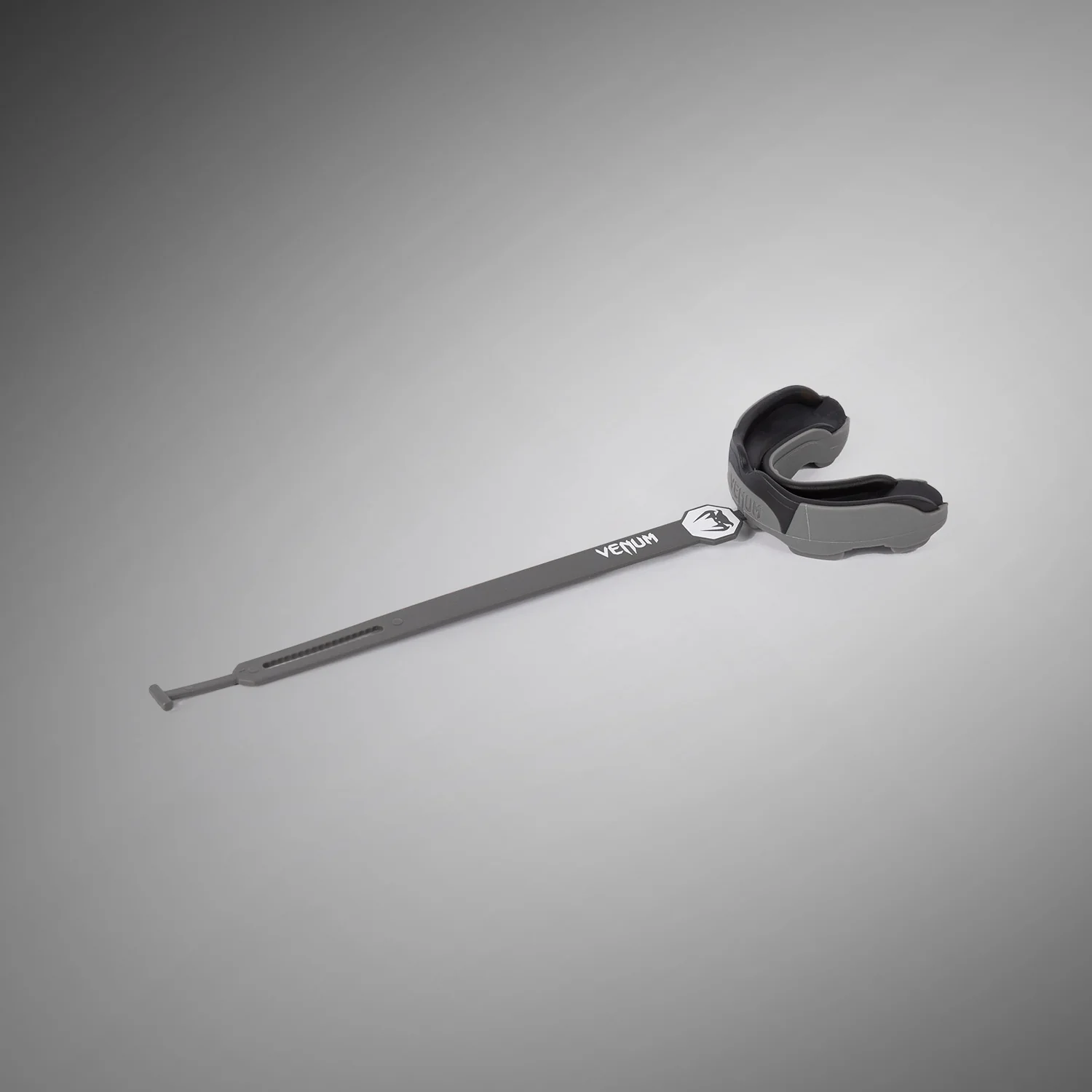 Venum Predator Mouthguard Strap/Straples - Grey/Black - Image 3