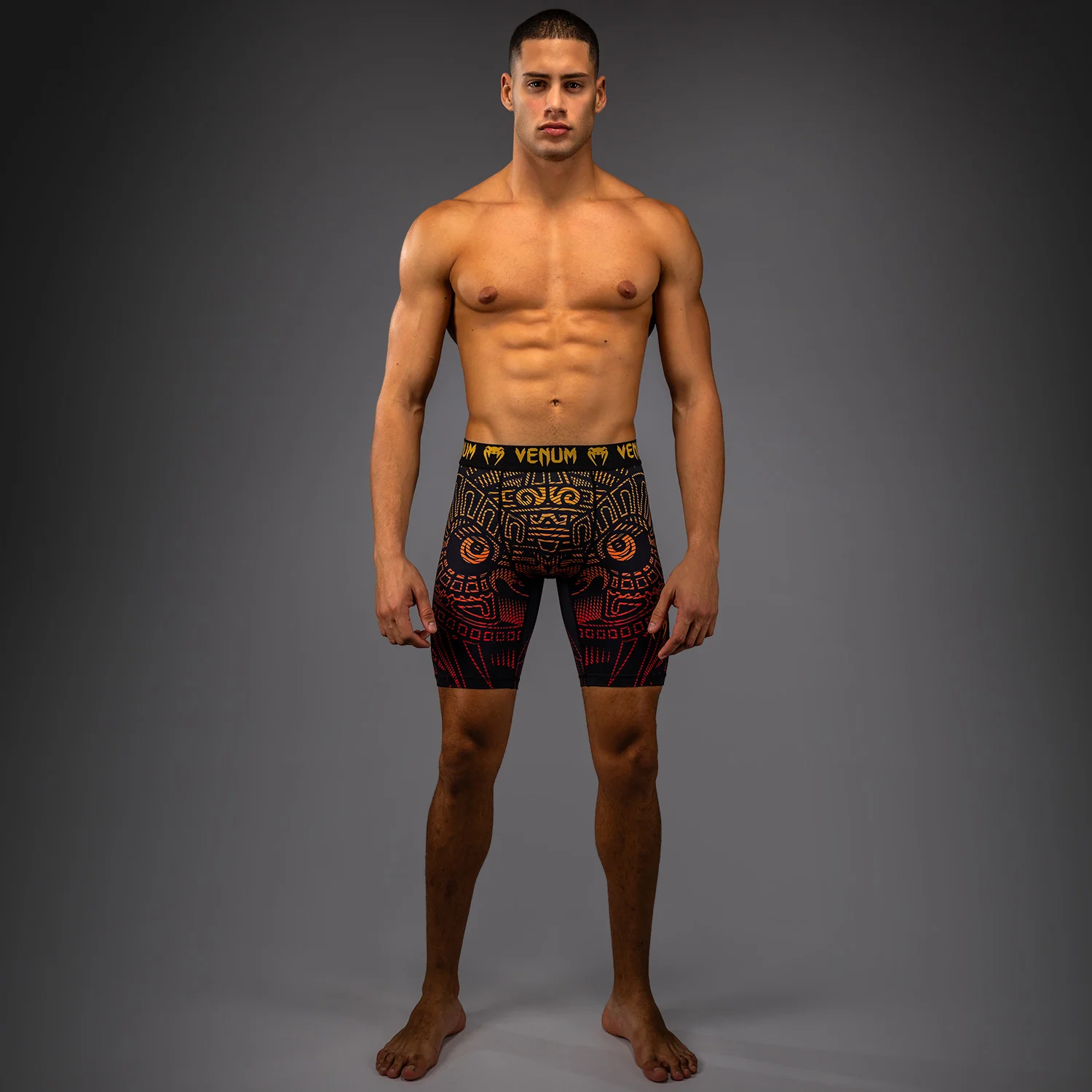 Venum Quetzal Fury Vale Tudo - Black/Fury Red/ Tangerine - Image 5