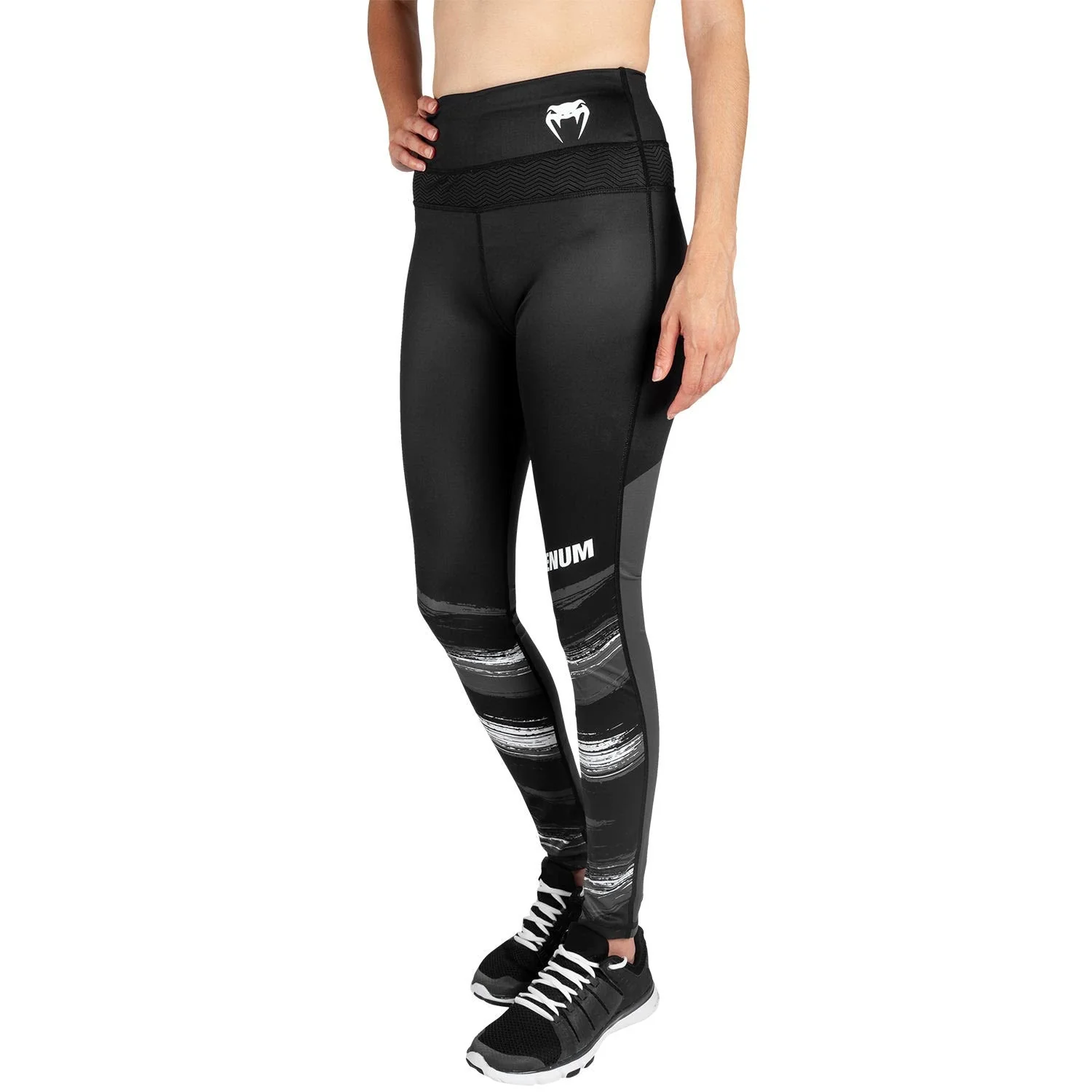 Venum Rapid 2.0 Leggings - For Women - Black/White - Image 2