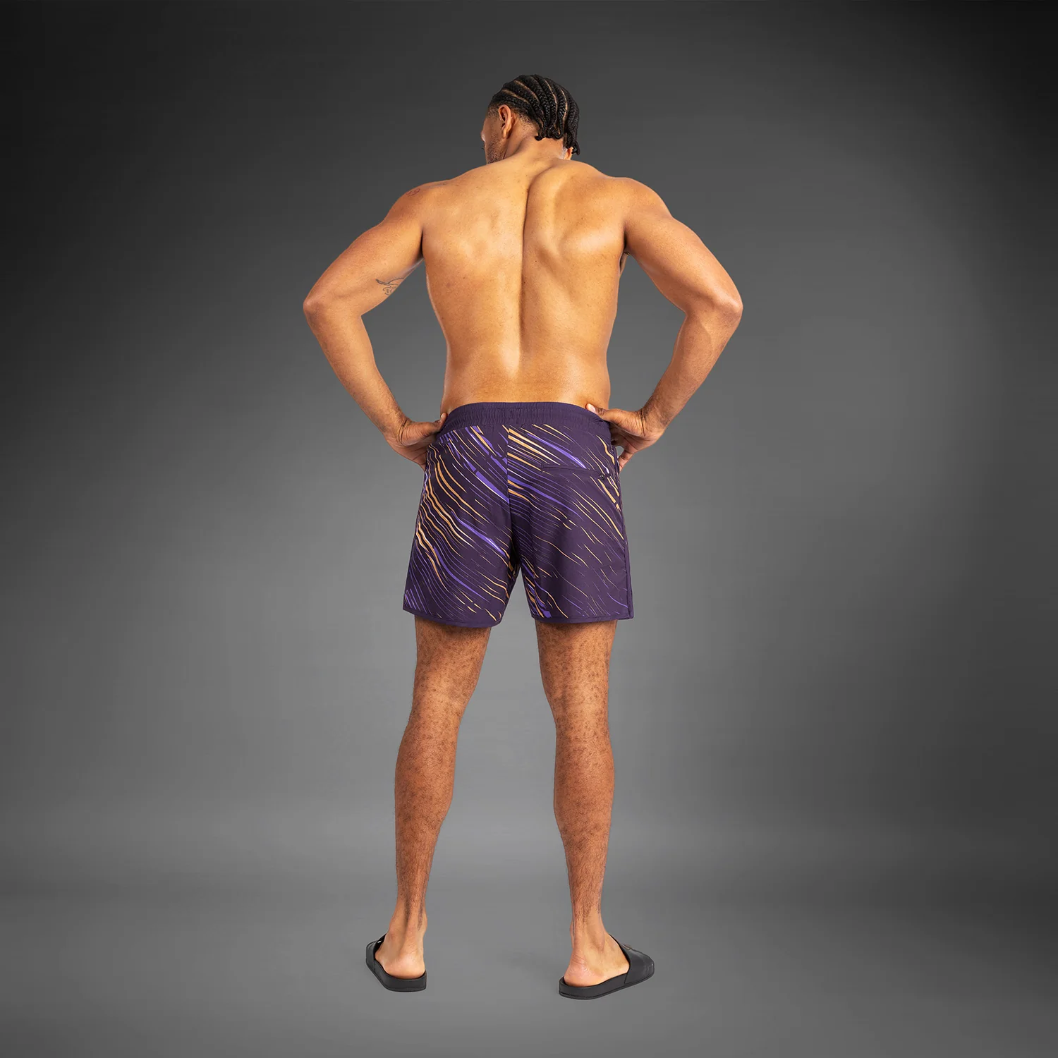 Venum Rapid Men’s Board Shorts - Deep Purple - Image 2