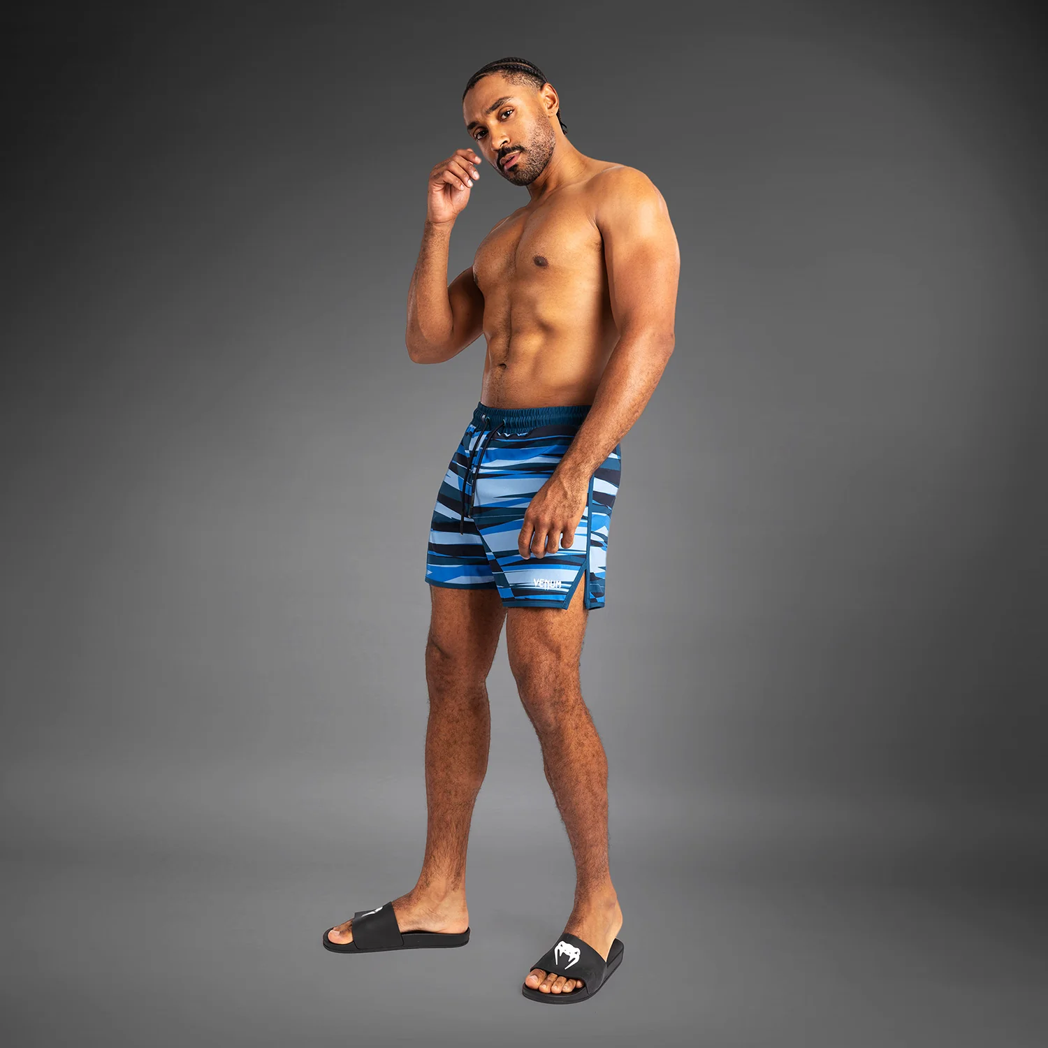 Venum Rapid Men’s Board Shorts - Shadow Blue - Image 4