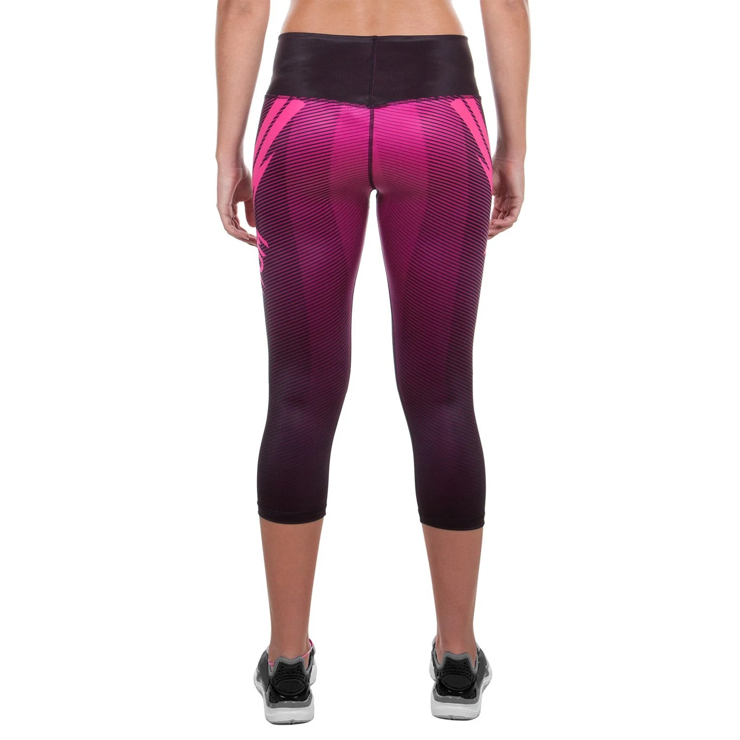 Venum Razor Leggings - Black/Pink - Image 3