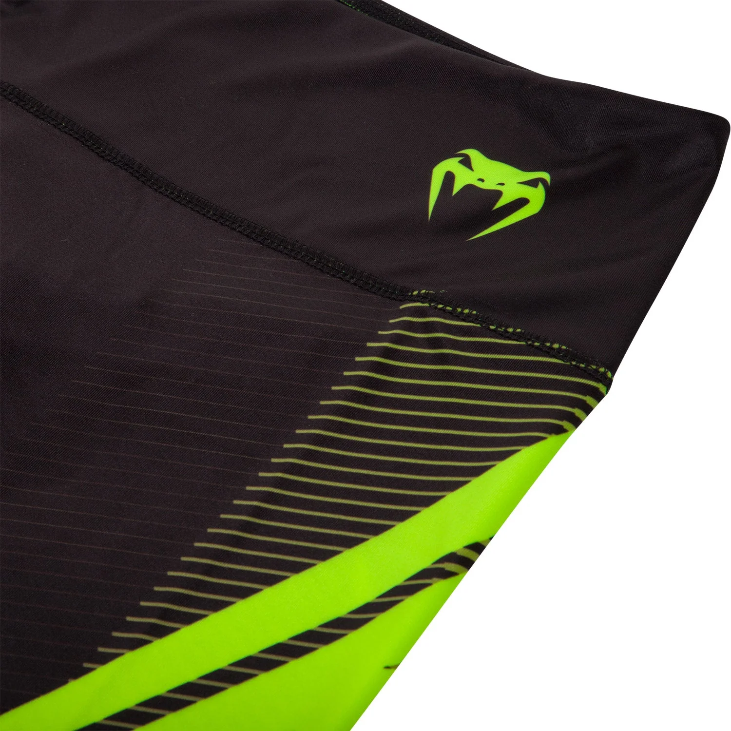 Venum Razor Leggings - Black/Yellow - Image 5