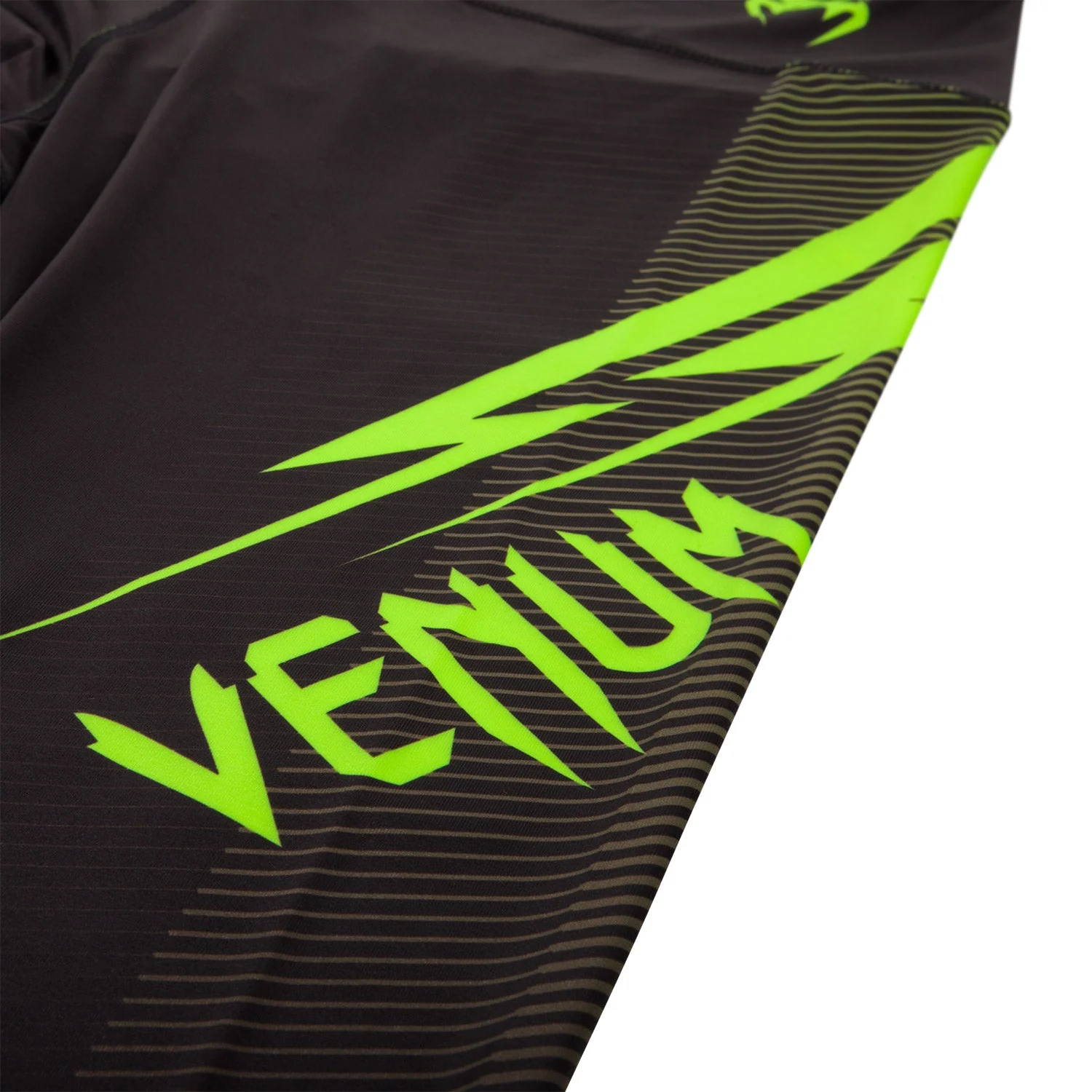 Venum Razor Leggings - Black/Yellow - Image 6