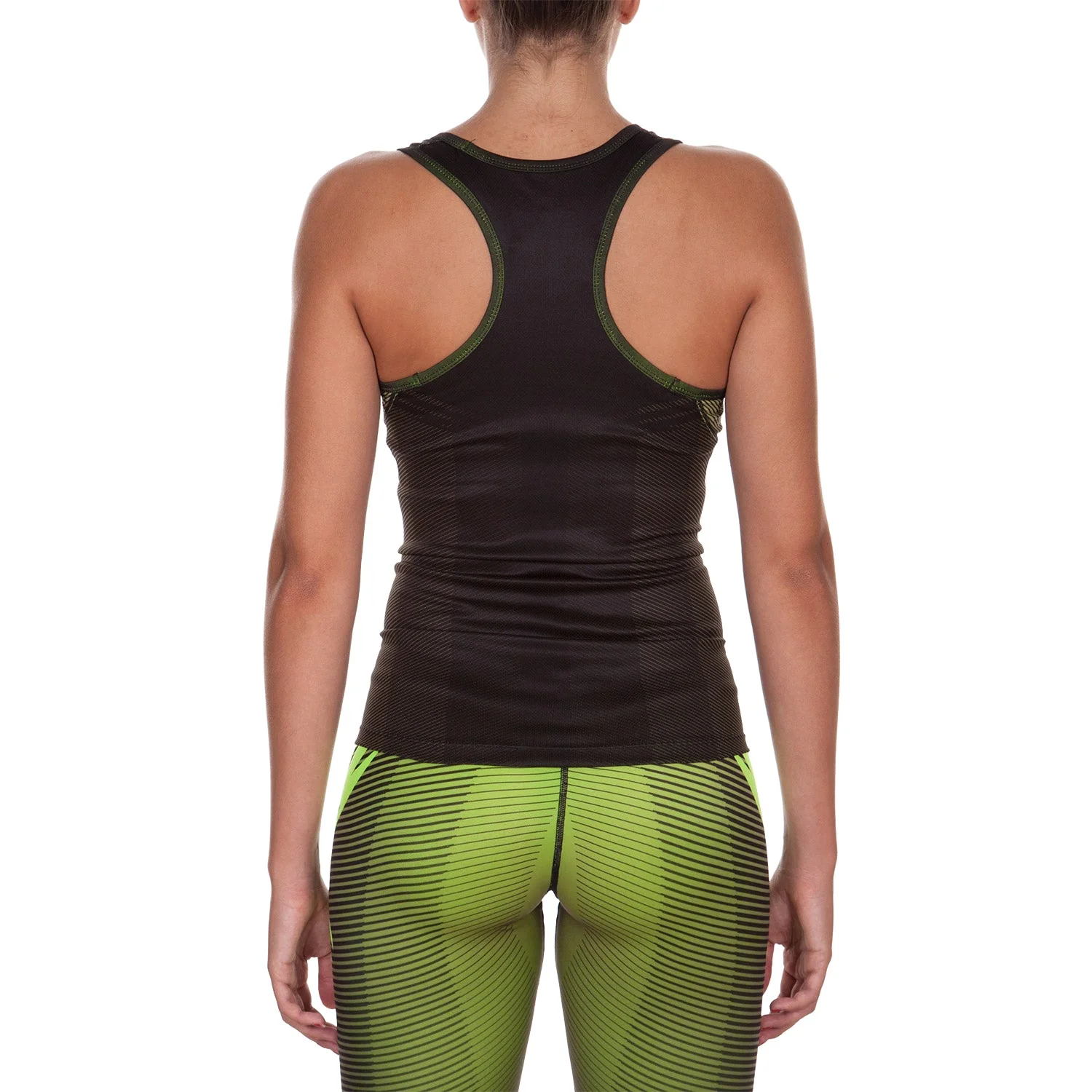 Venum Razor Tank Top - Black/Yellow - Image 3