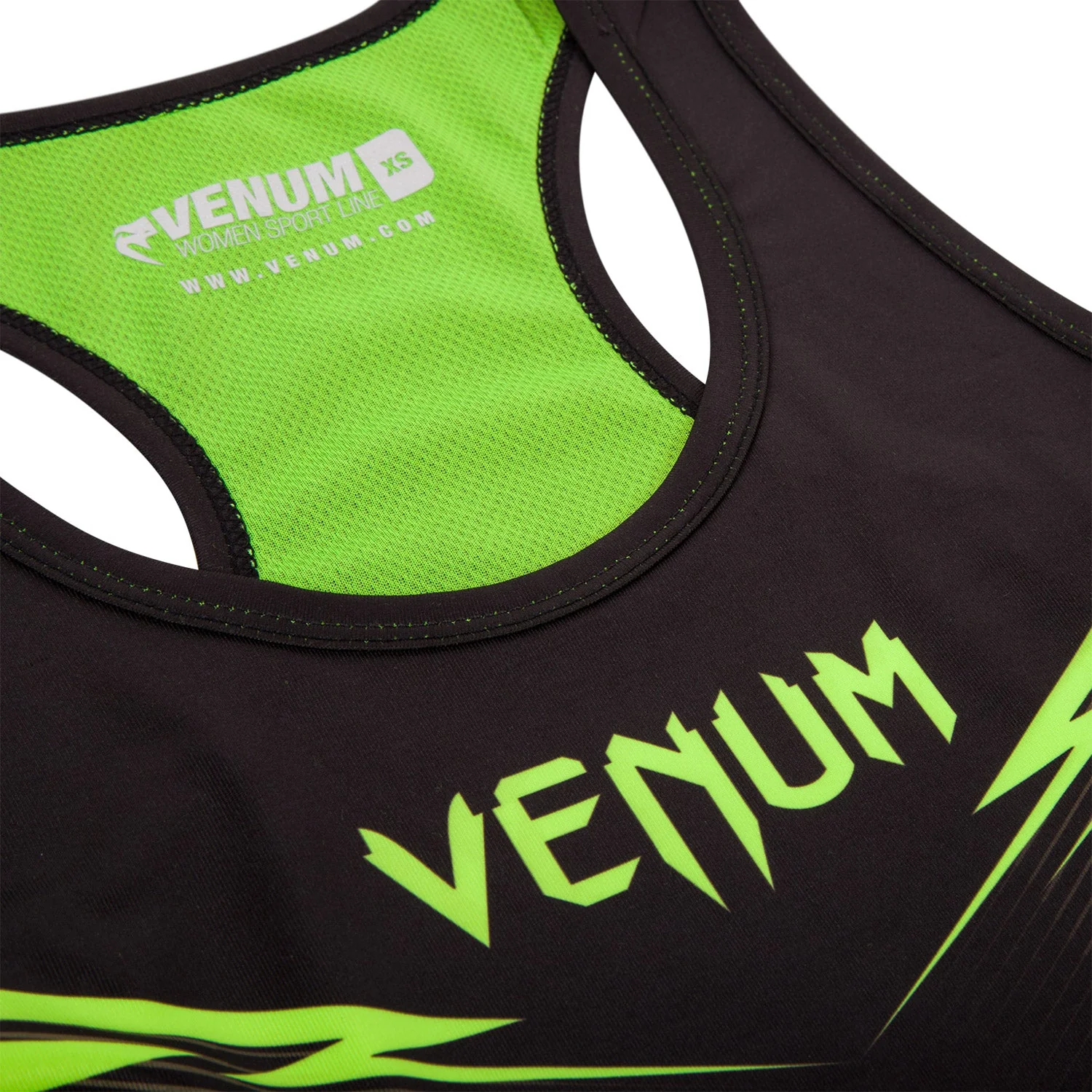 Venum Razor Tank Top - Black/Yellow - Image 5
