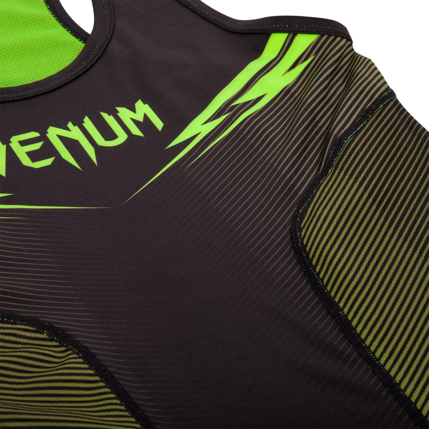 Venum Razor Tank Top - Black/Yellow - Image 6