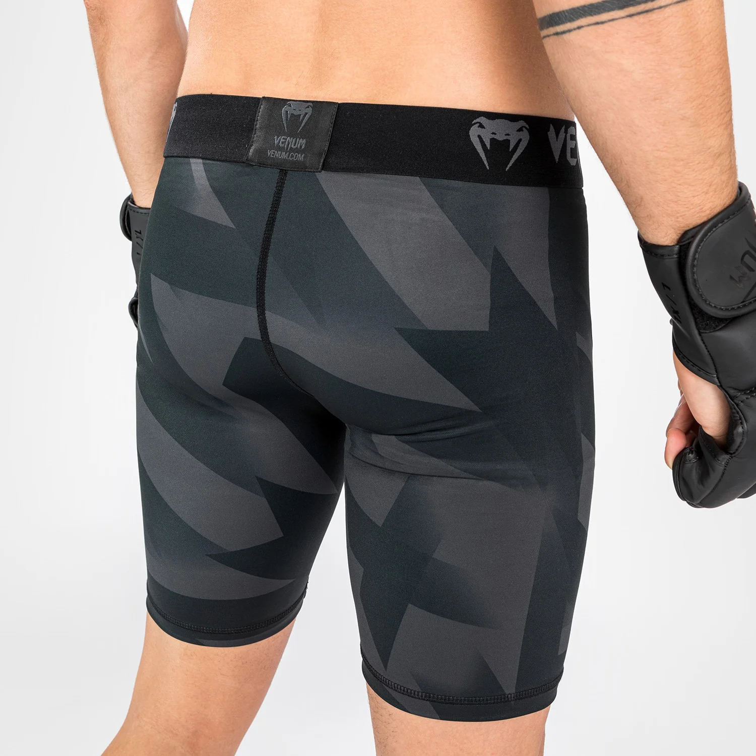 Venum Razor Vale Tudo Shorts - Black/Gold - Image 6