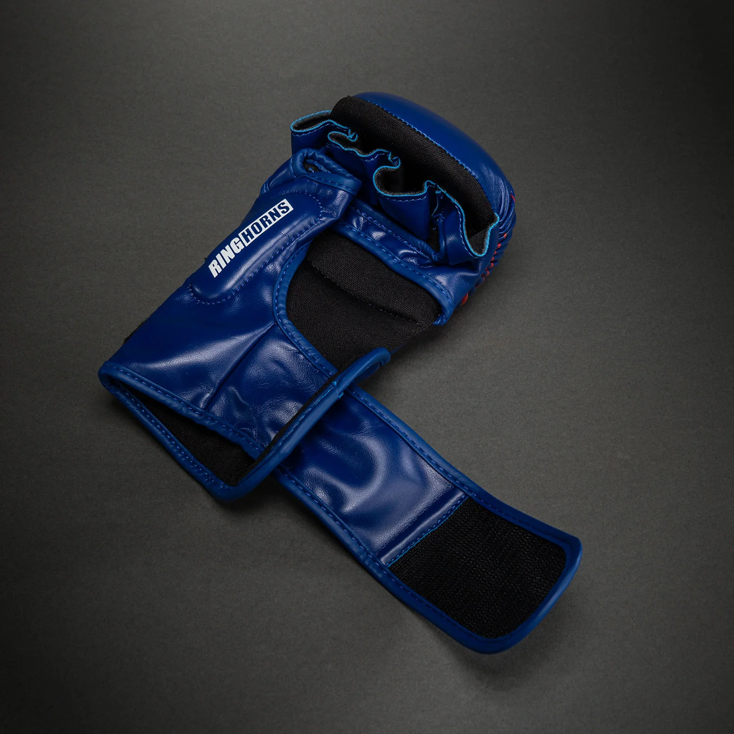 Ringhorns Charger by Venum MMA Sparring Gloves - Navy Blue/Red - Image 4
