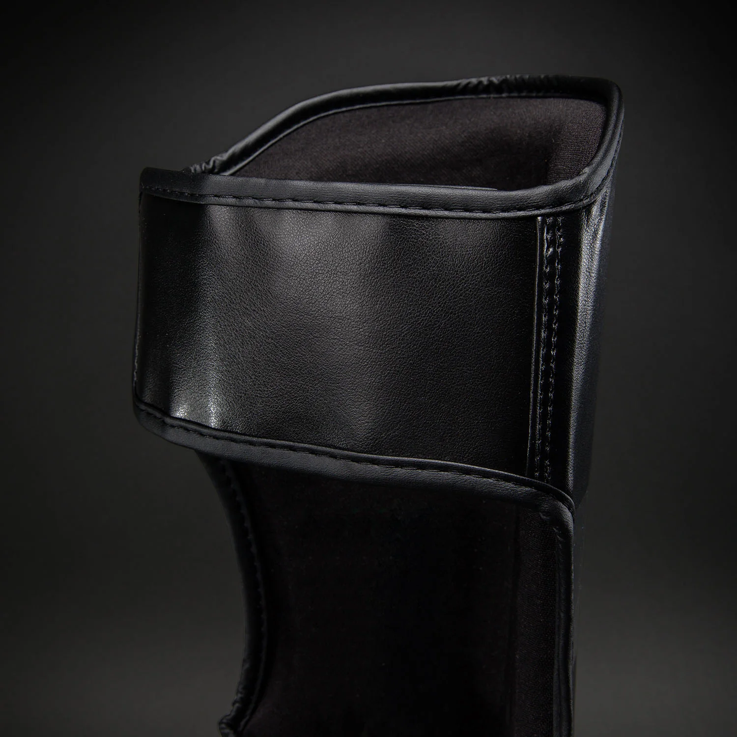 Ringhorns Charger by Venum Shin Guards - Black/Gold - Image 5