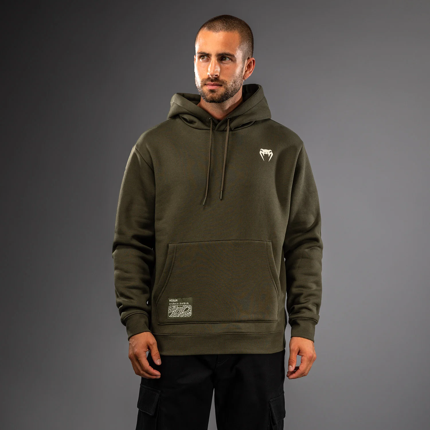 Venum Serpenti Hoodie - Khaki/Bronze/Ivory - Image 3