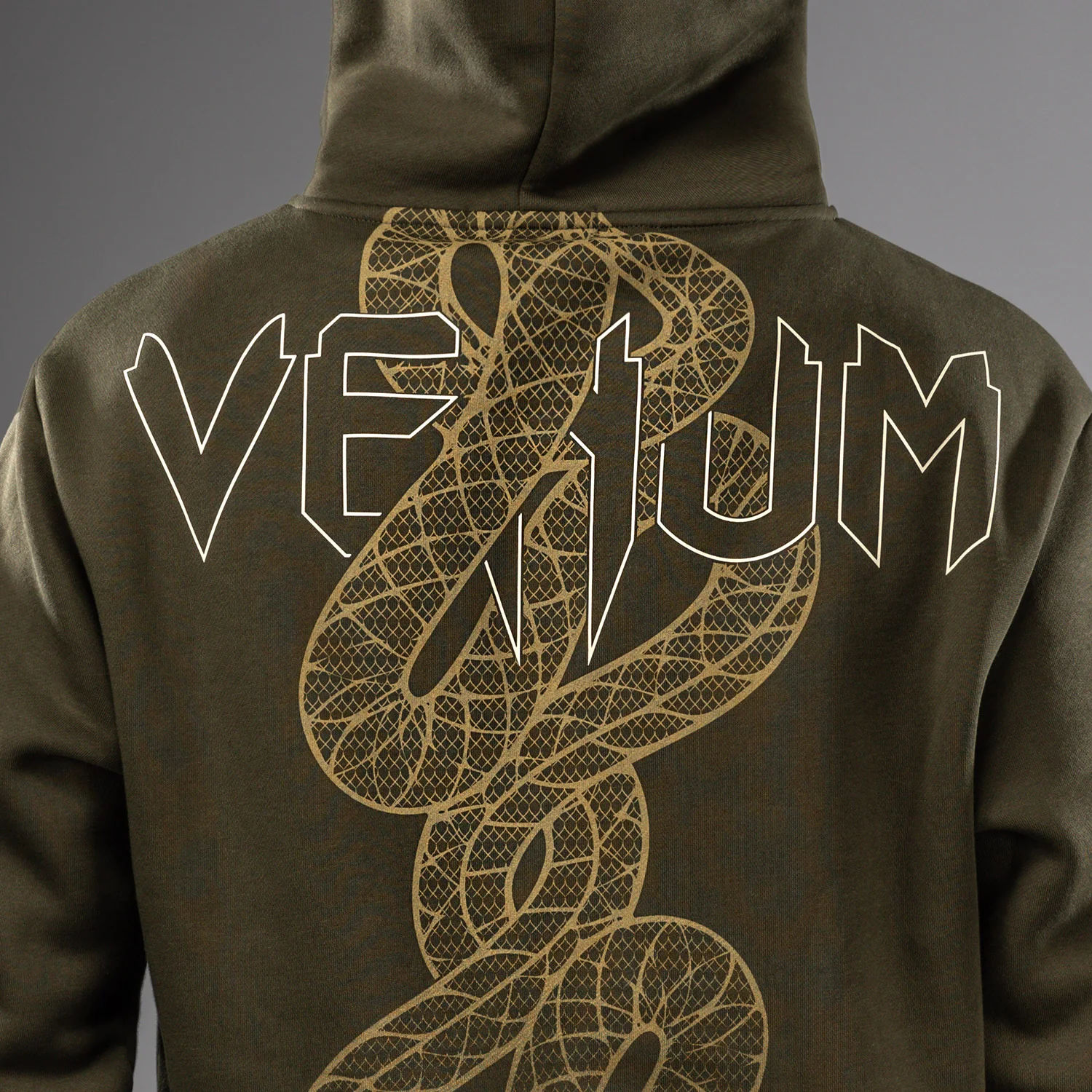 Venum Serpenti Hoodie - Khaki/Bronze/Ivory - Image 6