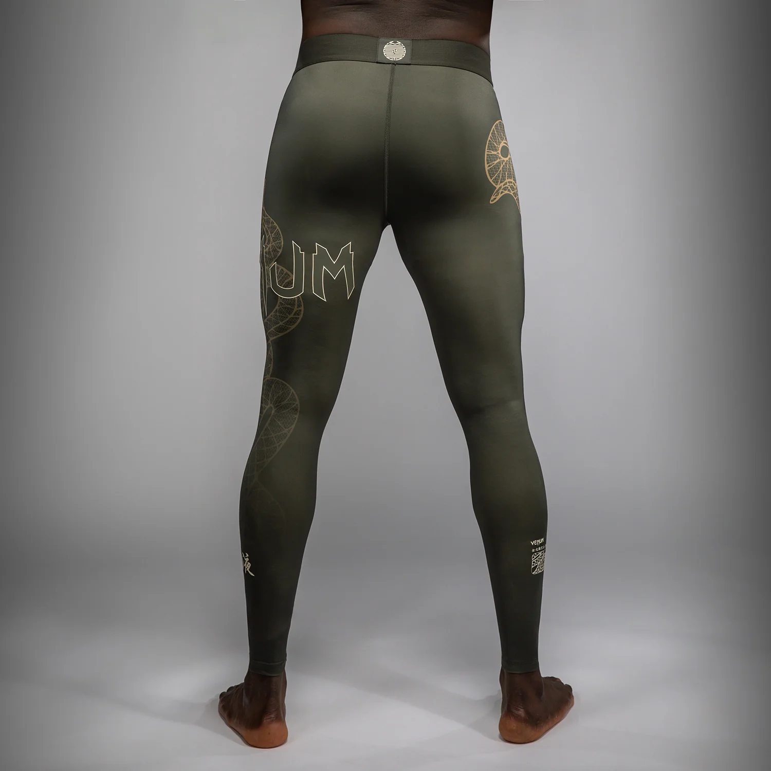 Venum Serpenti Spats - Khaki/Bronze/Ivory - Image 3