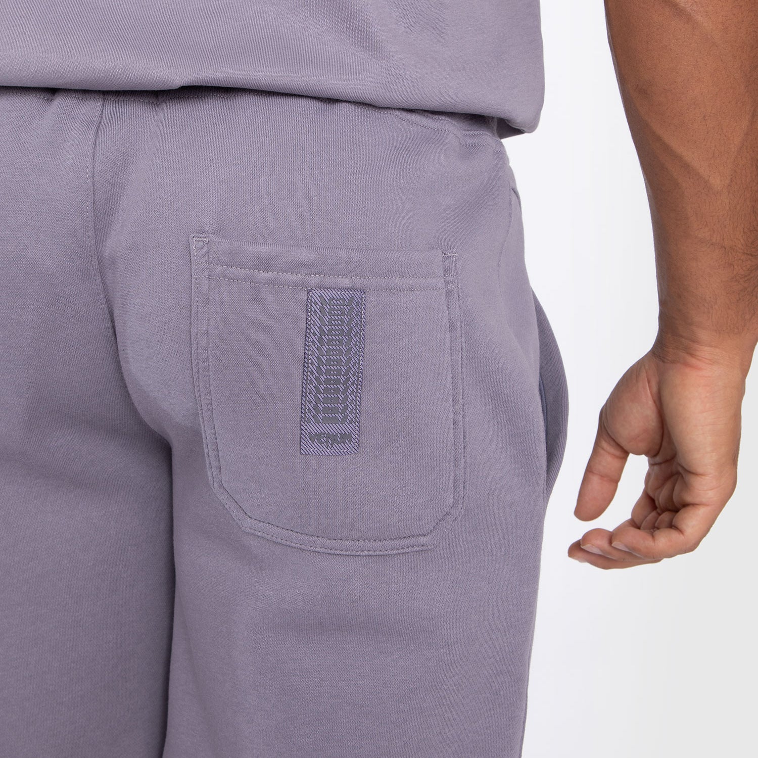 Venum Silent Power Cotton Short - Lavender Grey - Image 5