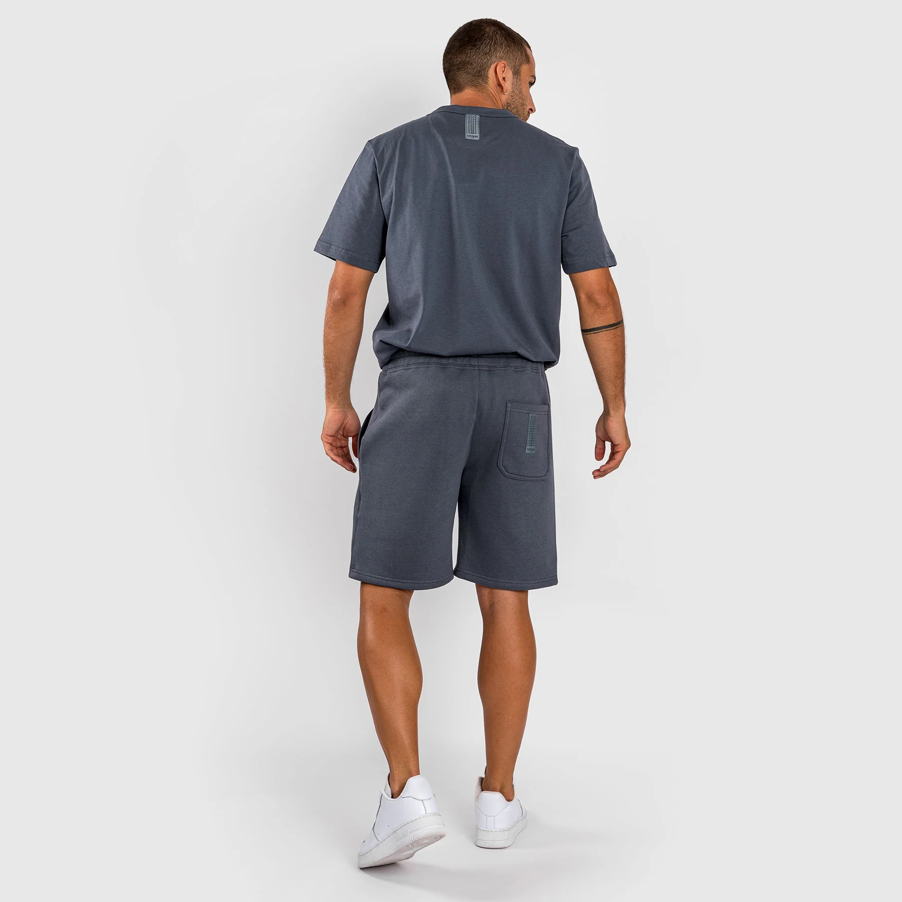 Venum Silent Power Cotton Short - Navy Blue - Image 5