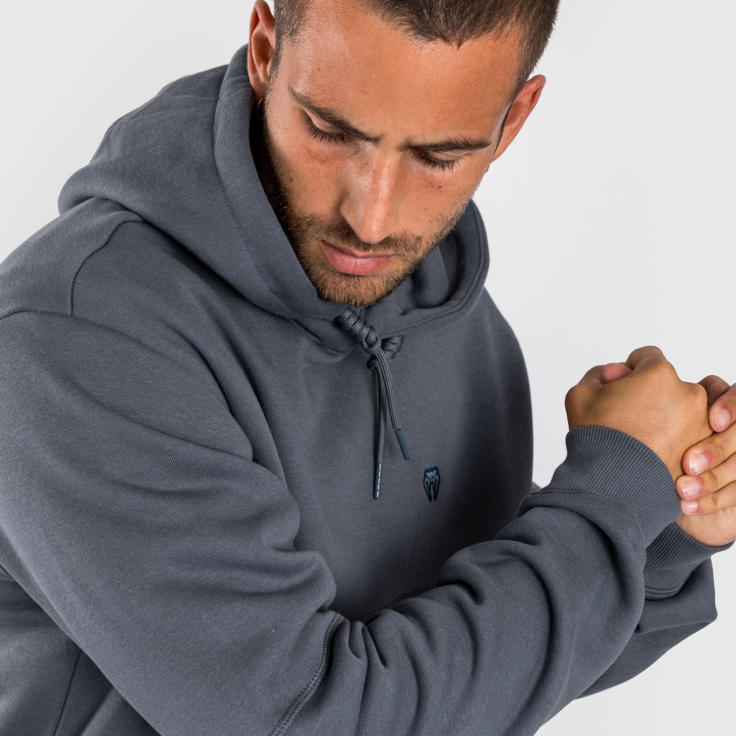 Venum Silent Power Hoodie - Navy Blue - Image 2