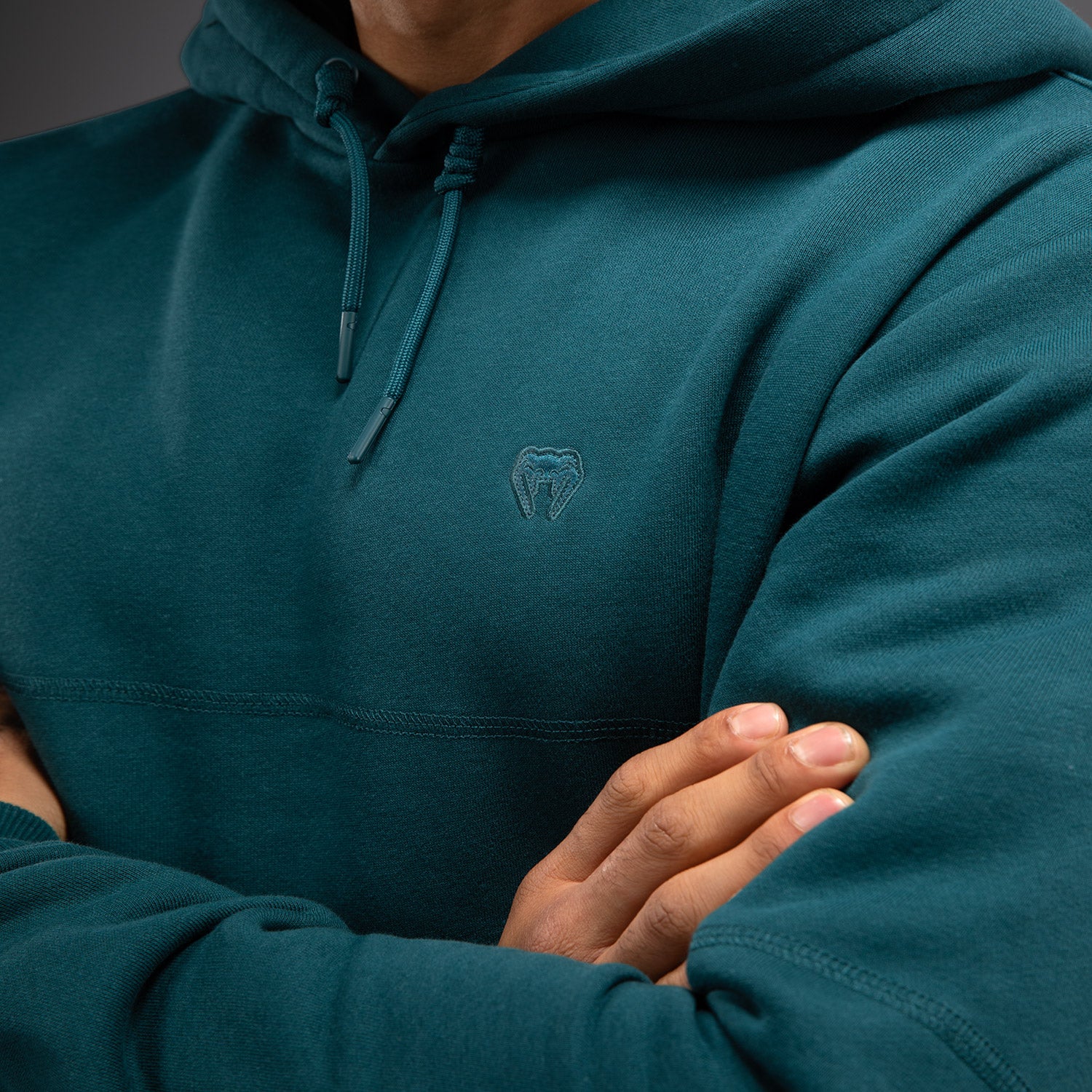 Venum Silent Power Hoodie - Paon Green - Image 5