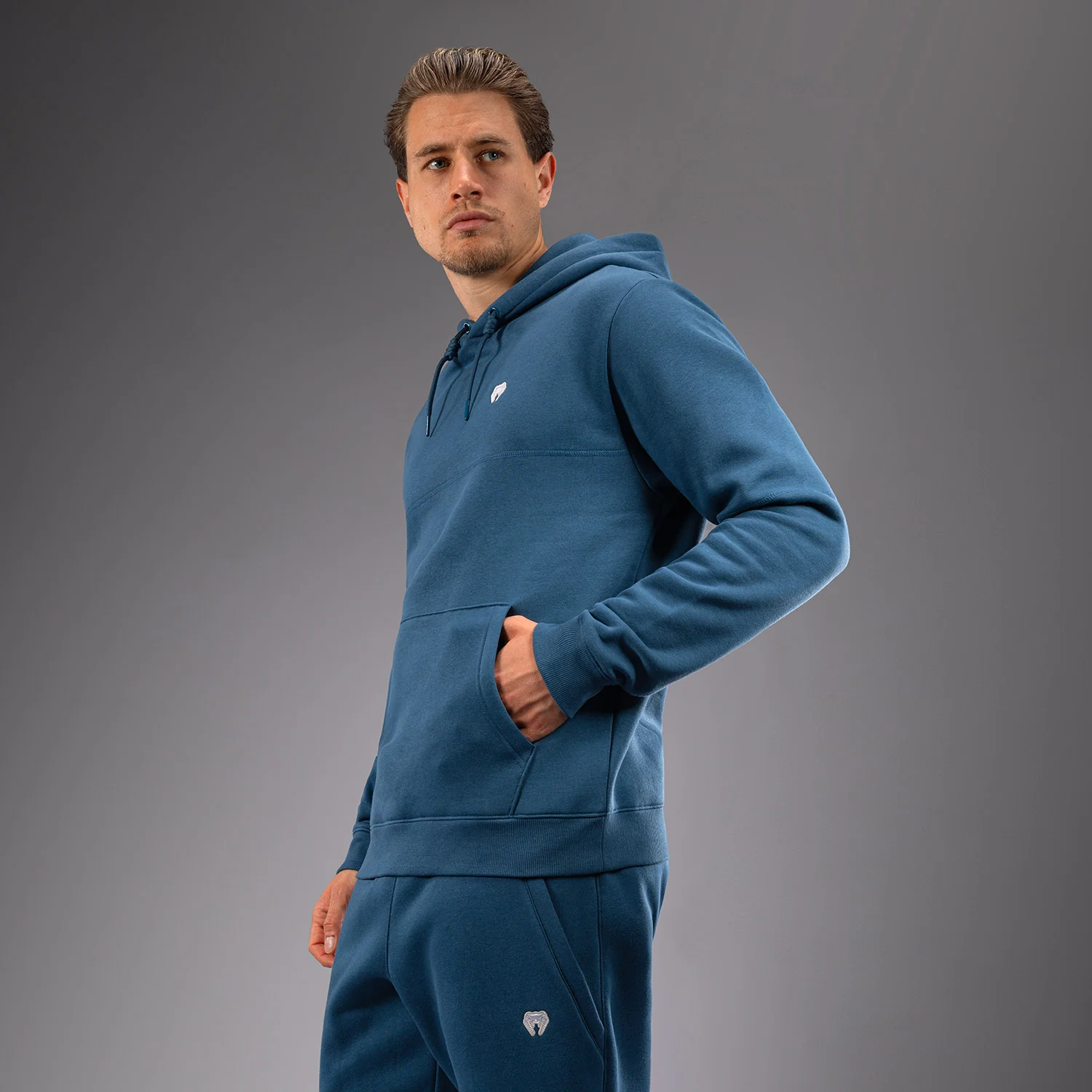 Venum Silent Power Hoodie - Peacock Blue - Image 2