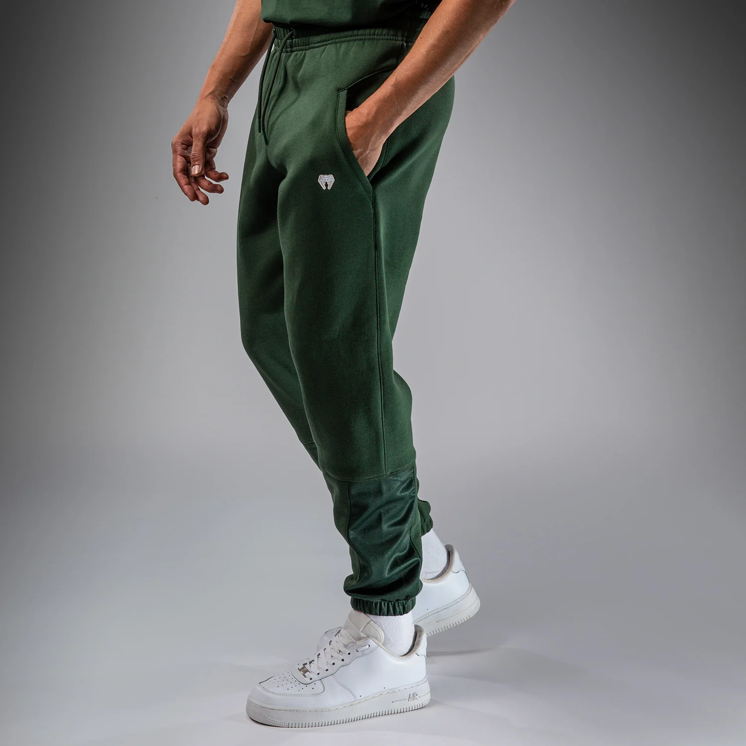 Venum Silent Power Joggers - Forest Green - Image 2