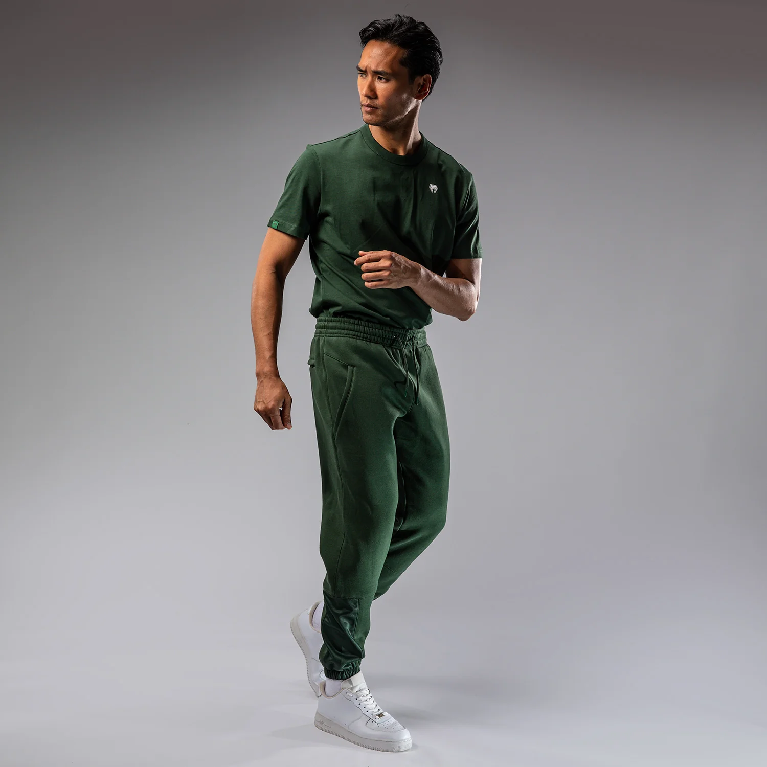 Venum Silent Power Joggers - Forest Green - Image 3