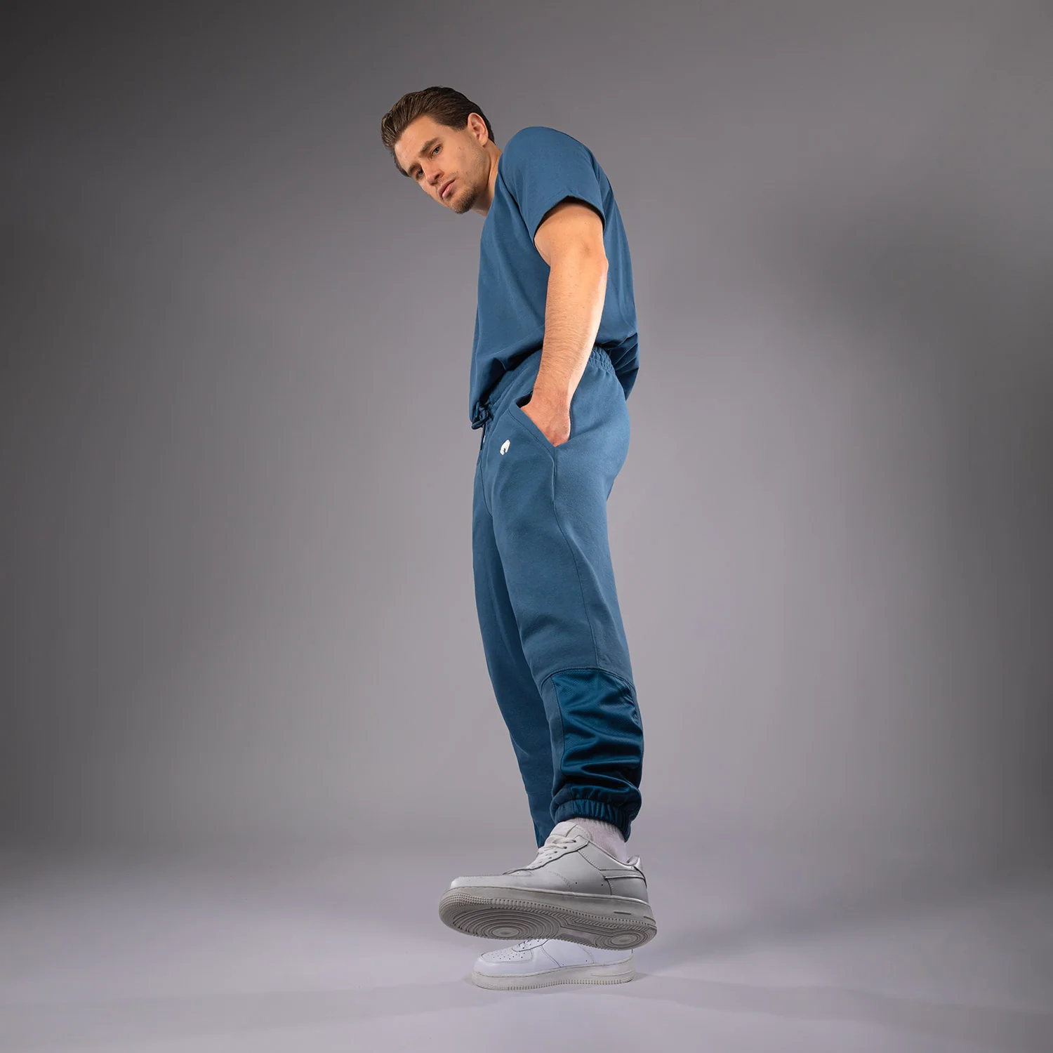 Venum Silent Power Joggers - Peacock Blue - Image 4