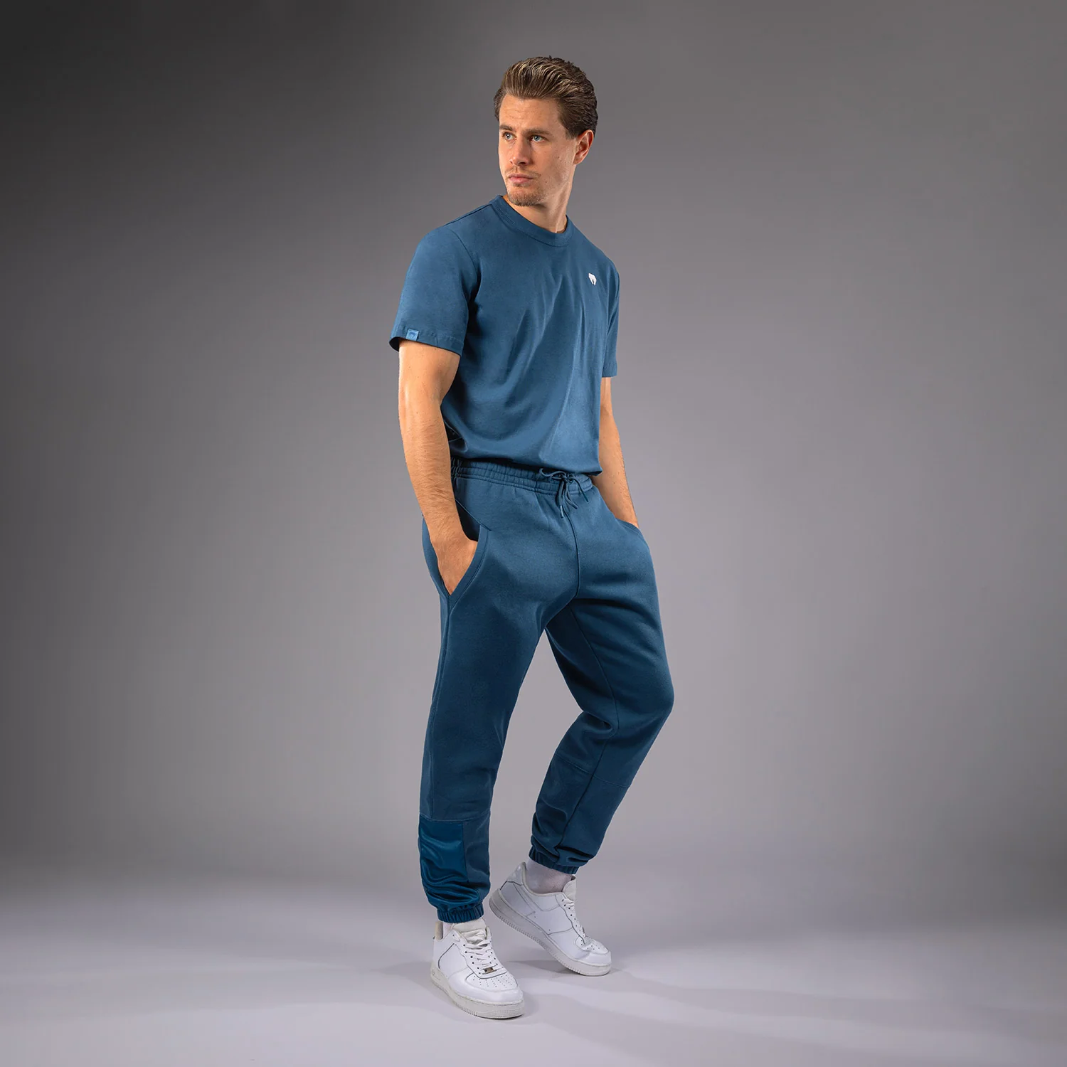 Venum Silent Power Joggers - Peacock Blue - Image 7