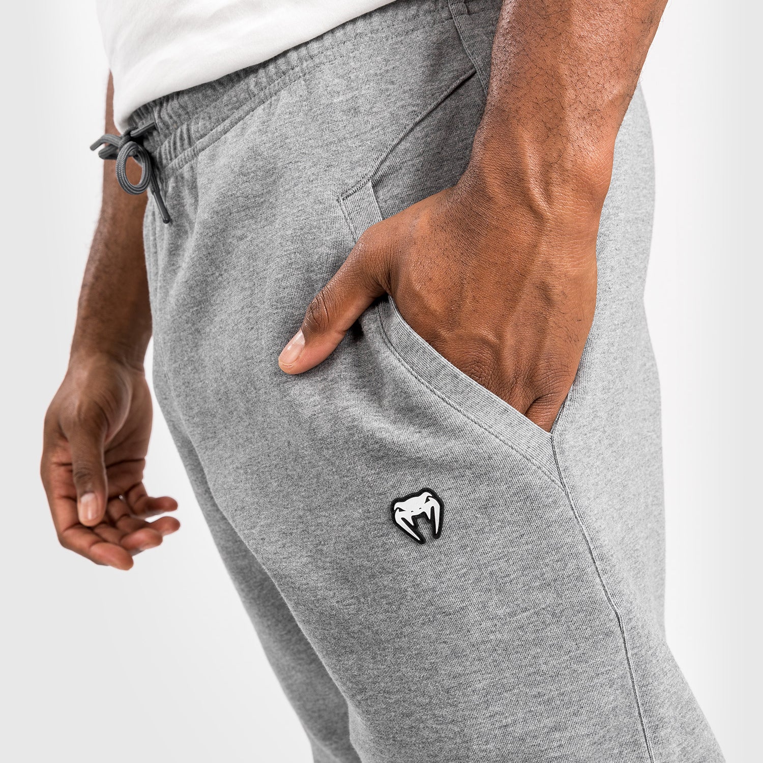 Venum Silent Power Lite Joggers - Light Heather Grey - Image 5