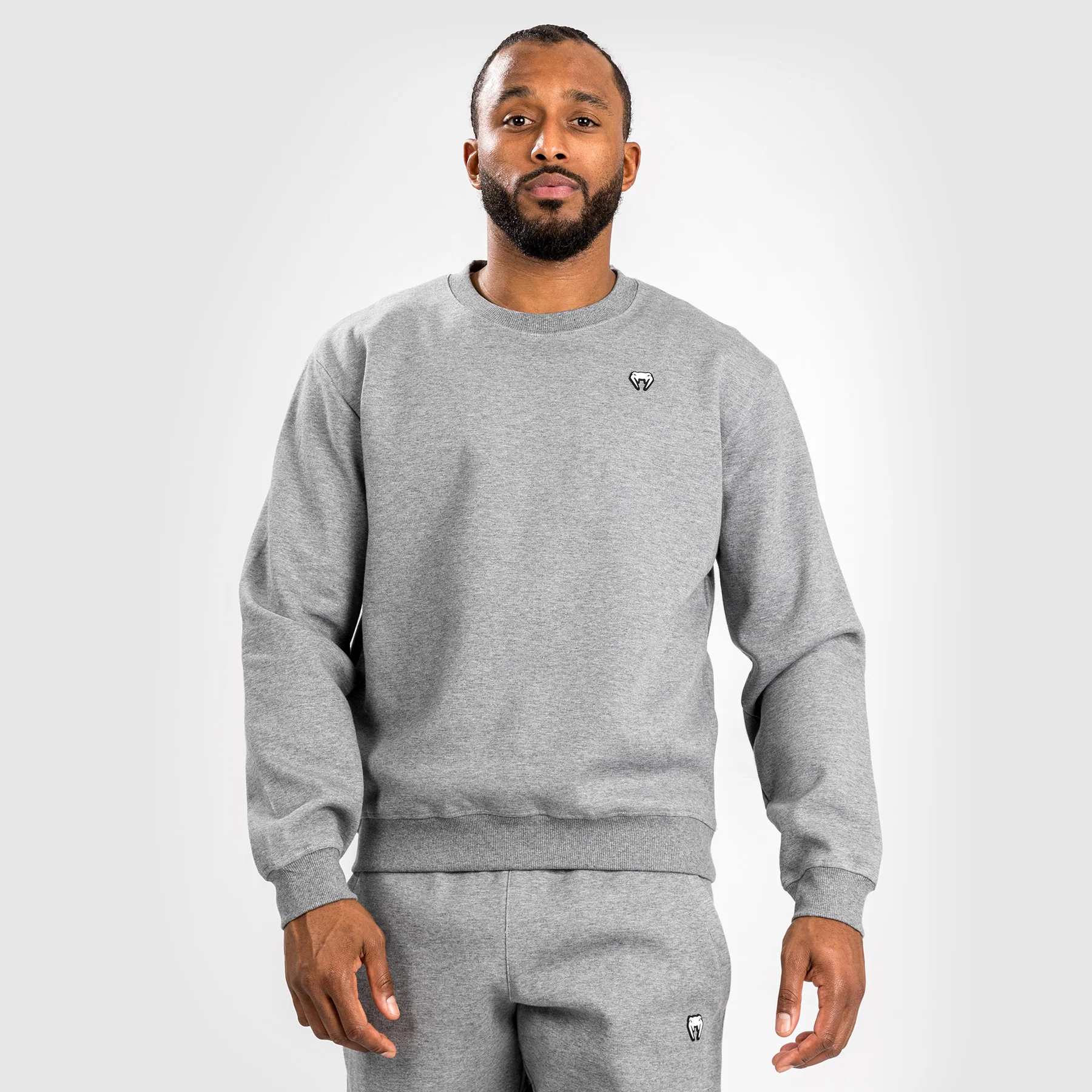 Venum Silent Power Lite Sweatshirt - Light Heather Grey - Image 2