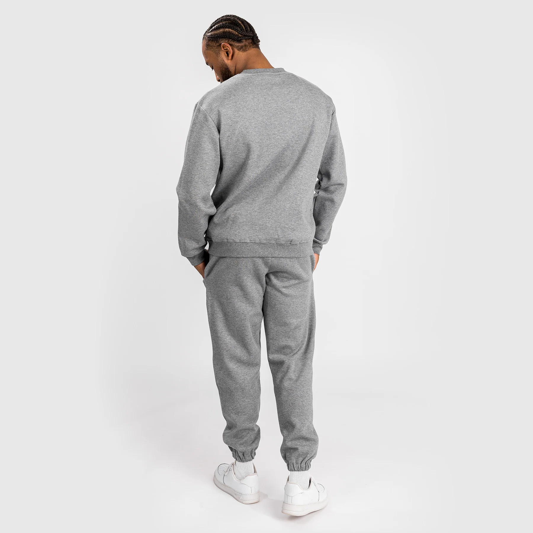 Venum Silent Power Lite Sweatshirt - Light Heather Grey - Image 4