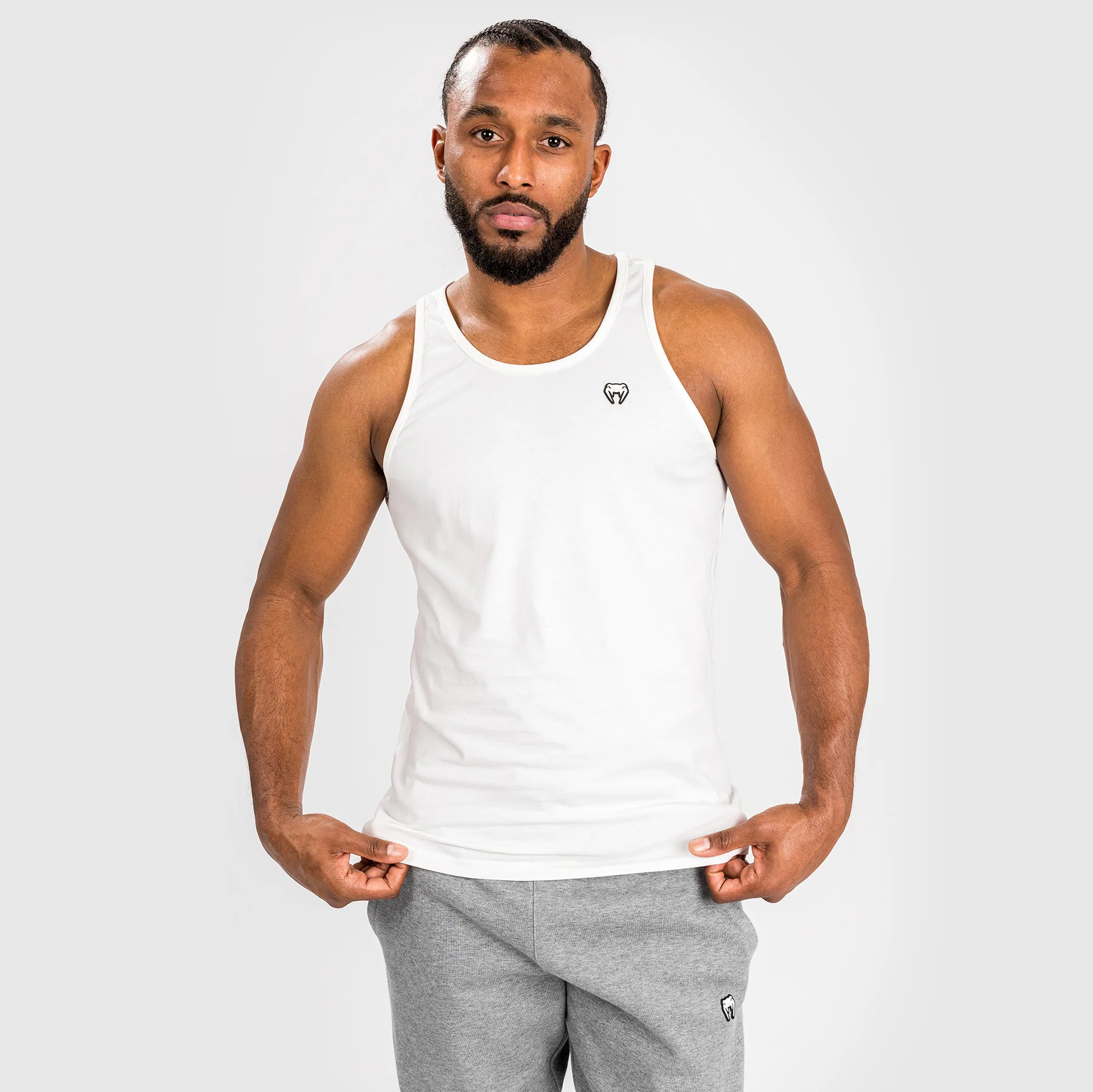 Venum Silent Power Lite Tank Top - White - Image 2