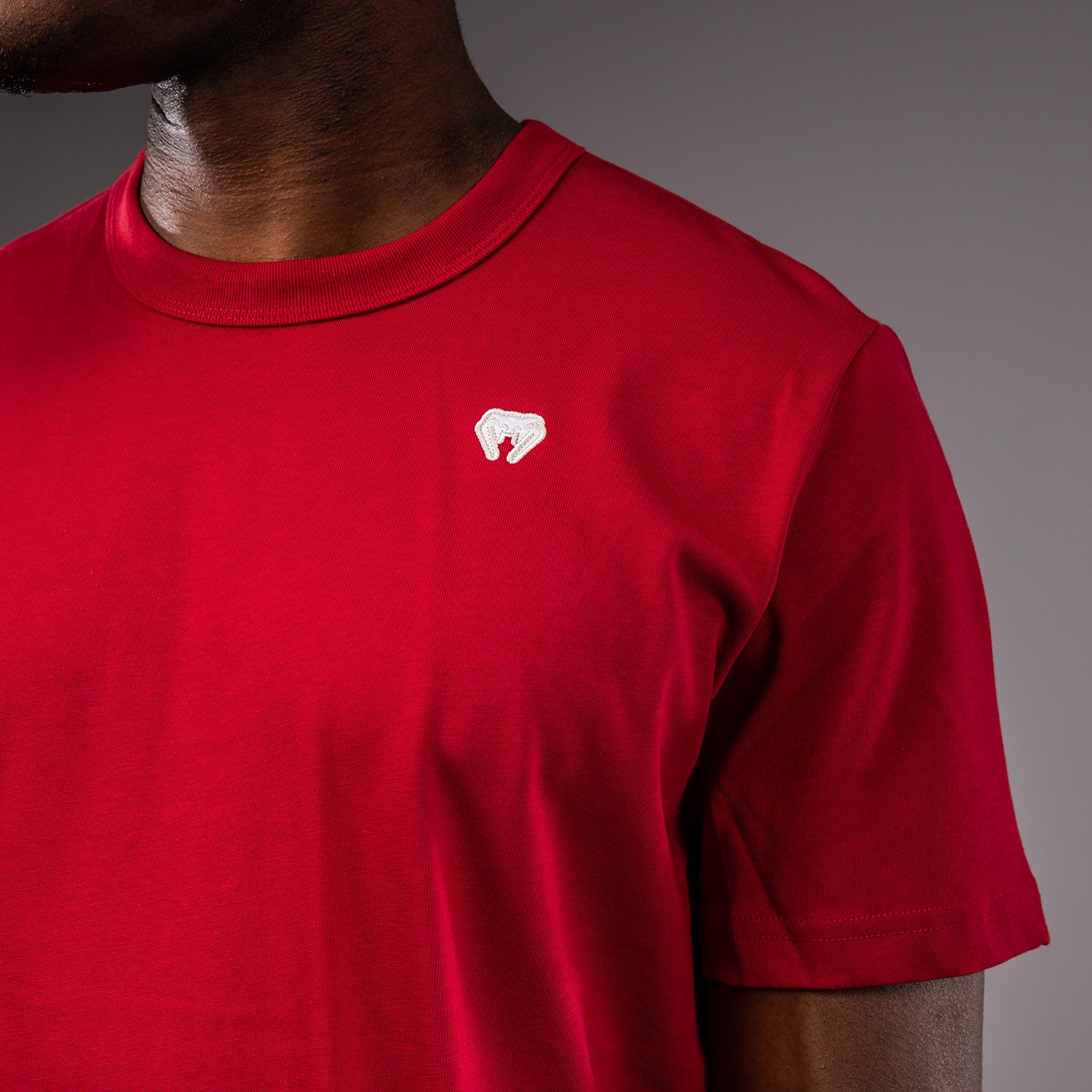 Venum Silent Power T-Shirt - Cherry Red - Image 4