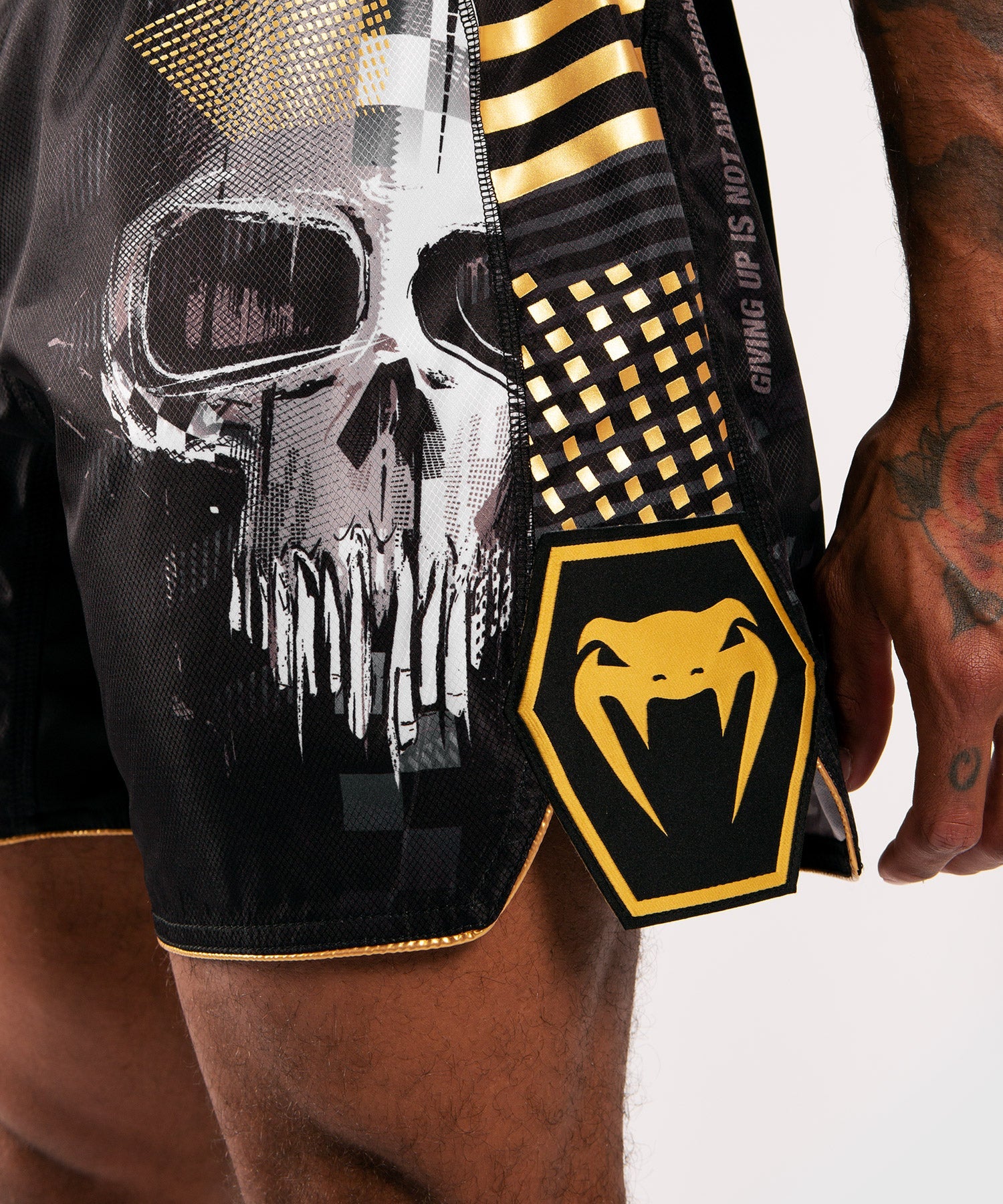 Venum Skull Fightshorts - Black - Image 5