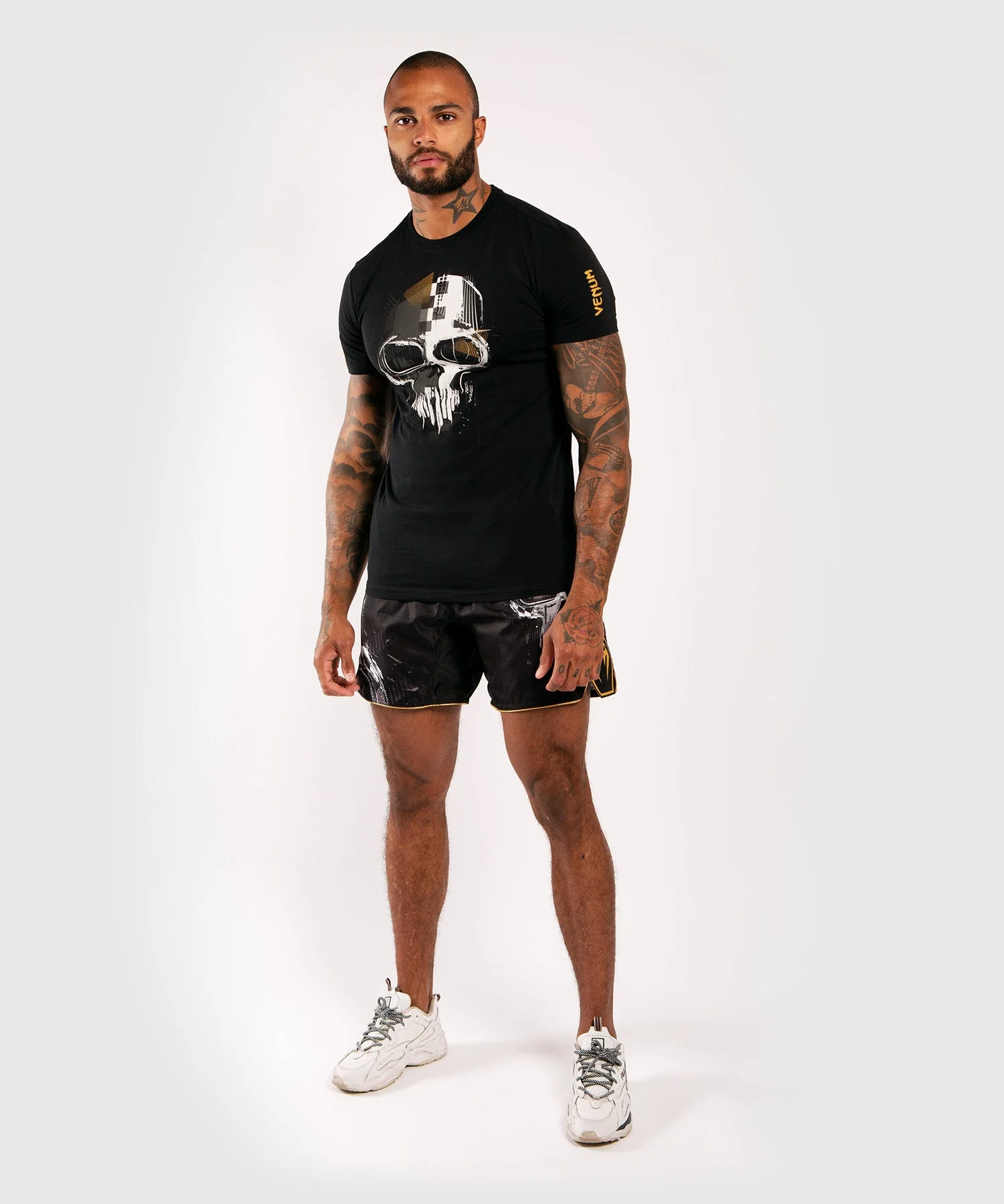 Venum Skull Fightshorts - Black - Image 7