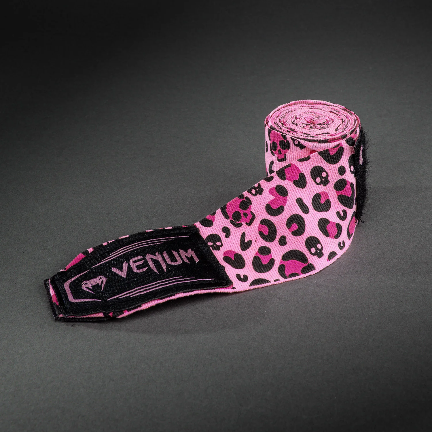 Venum Kontact Evo Skull Handwraps - Candy Pink/ Purple - Image 3
