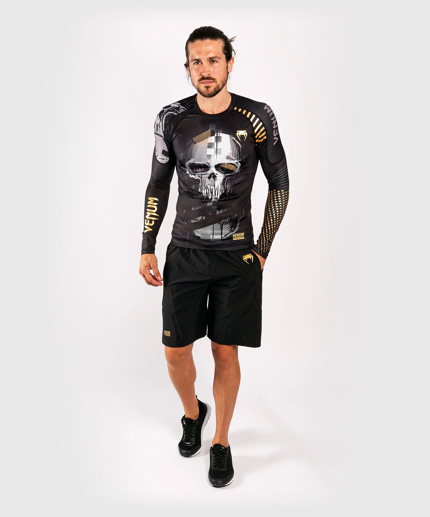 Venum Skull Rashguard - Long sleeves - Black - Image 10