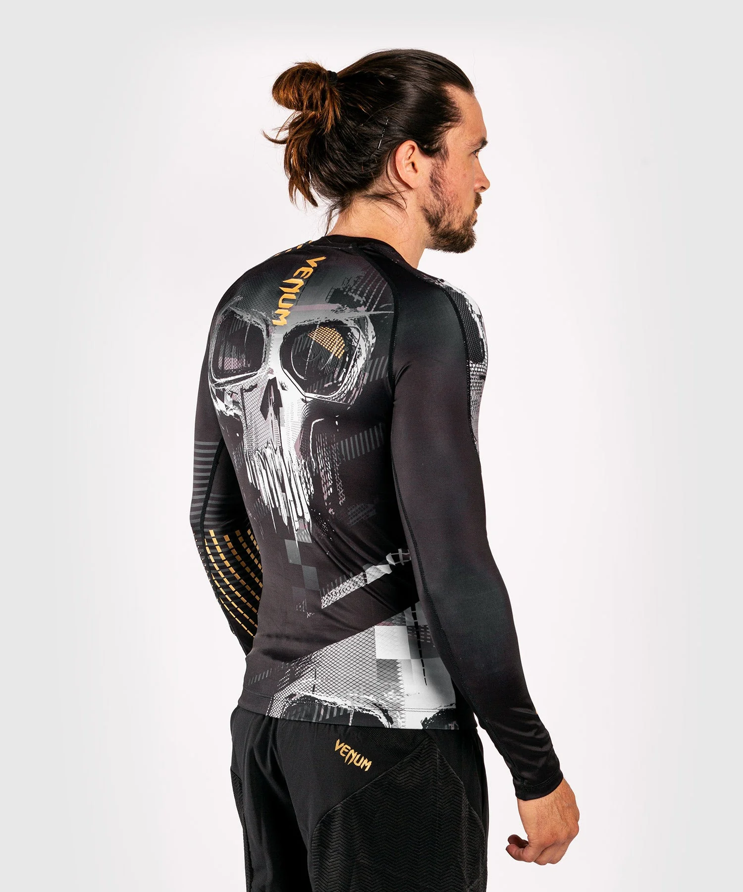 Venum Skull Rashguard - Long sleeves - Black - Image 5