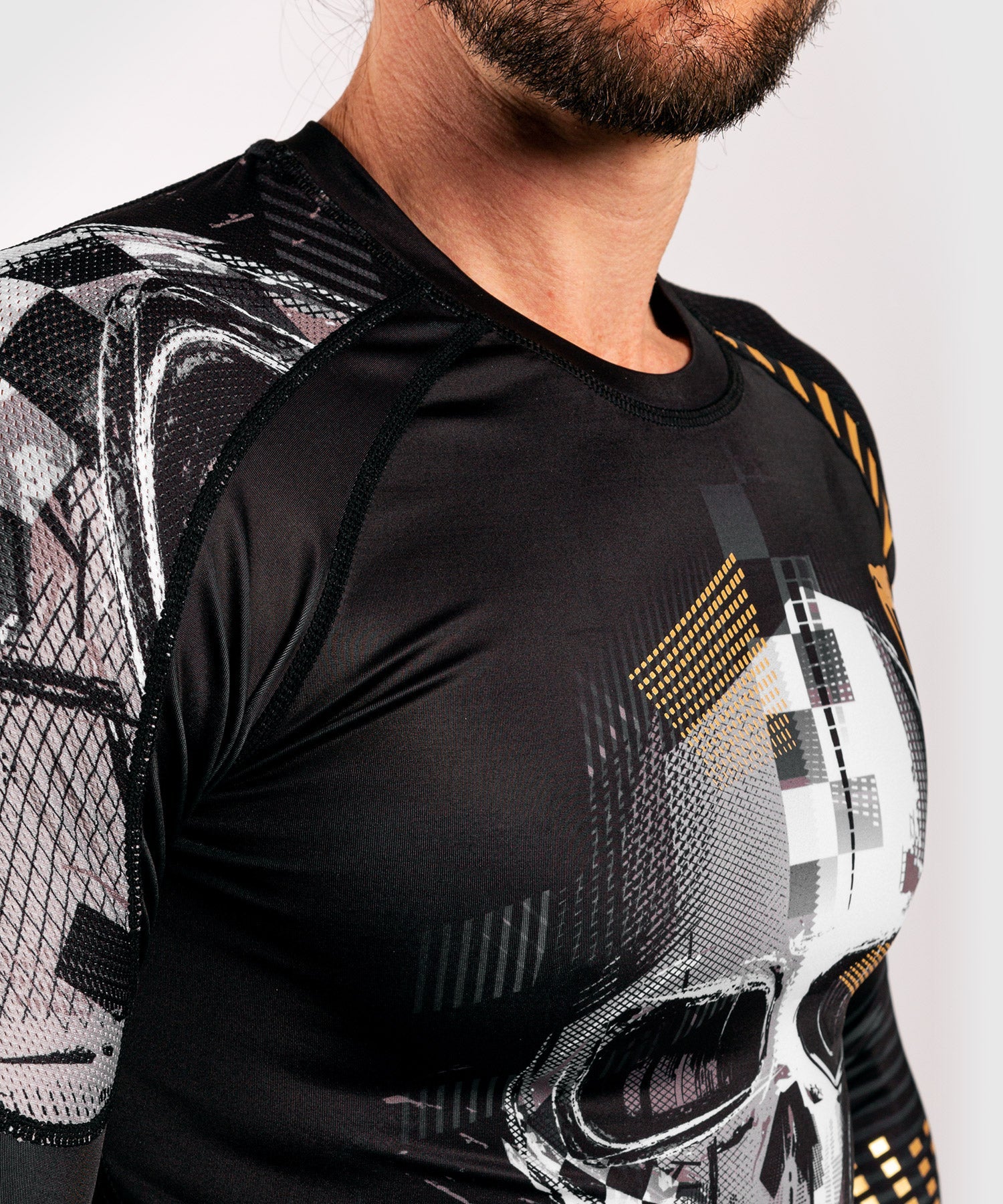 Venum Skull Rashguard - Long sleeves - Black - Image 8