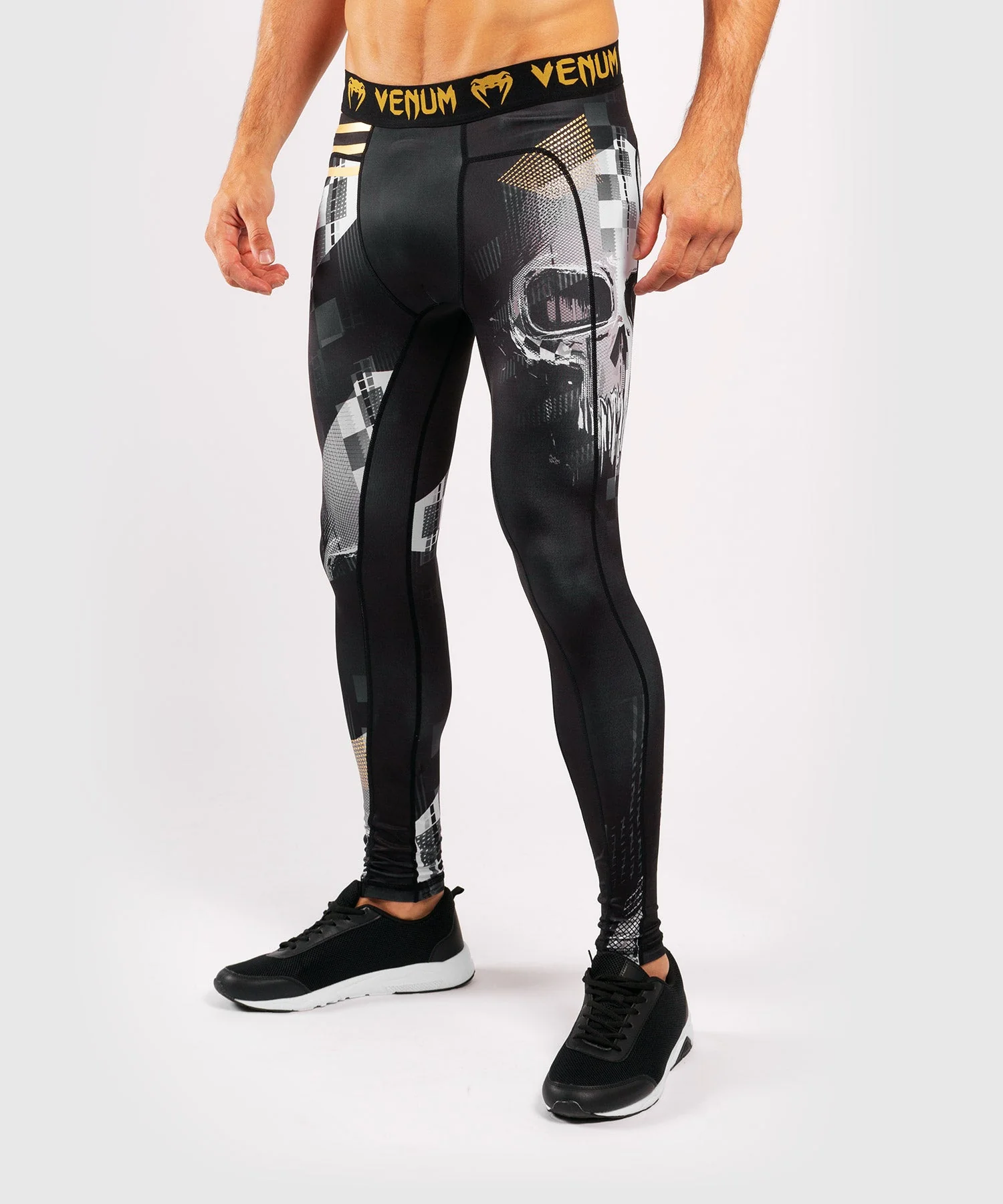 Venum Skull Tights - Black - Image 2