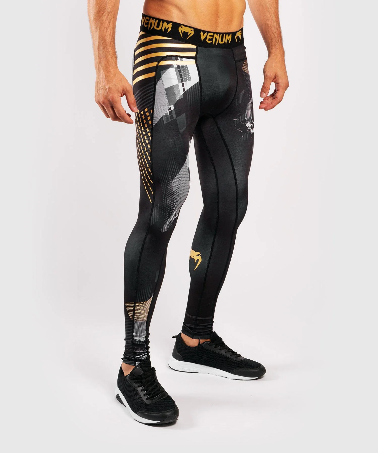 Venum Skull Tights - Black - Image 3