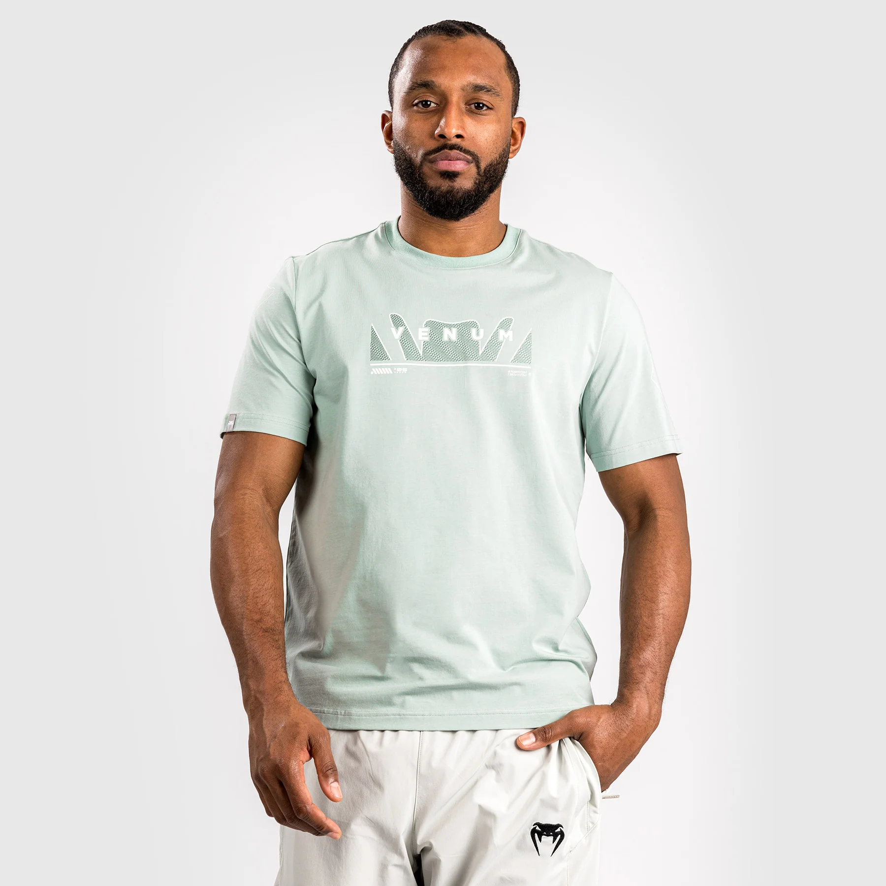Venum Snake Print T-Shirt - Aqua Green