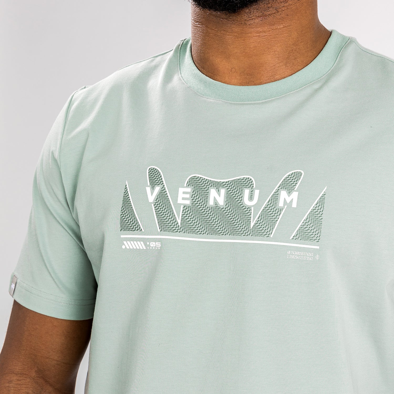 Venum Snake Print T-Shirt - Aqua Green - Image 5