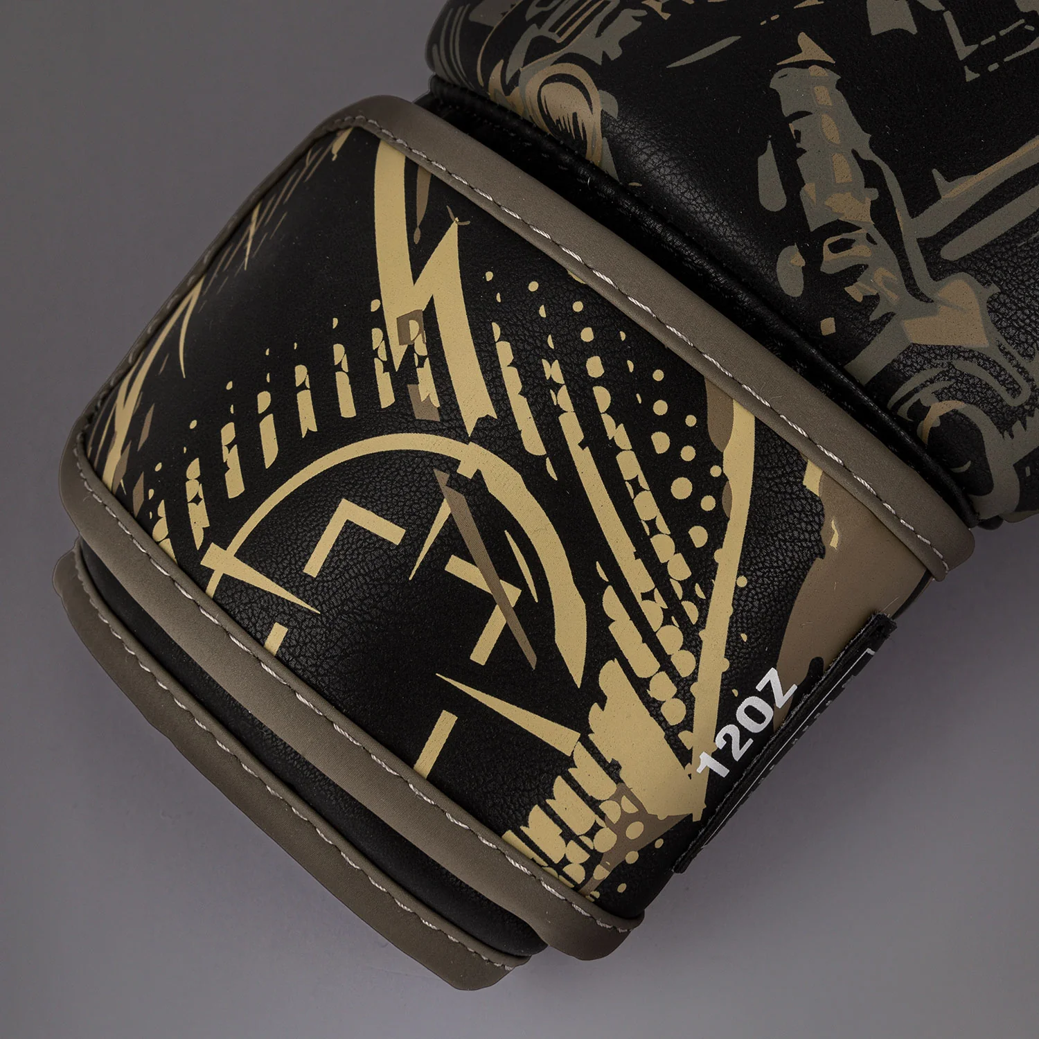 Venum Invader Boxing Gloves - Black/Sand - Image 4