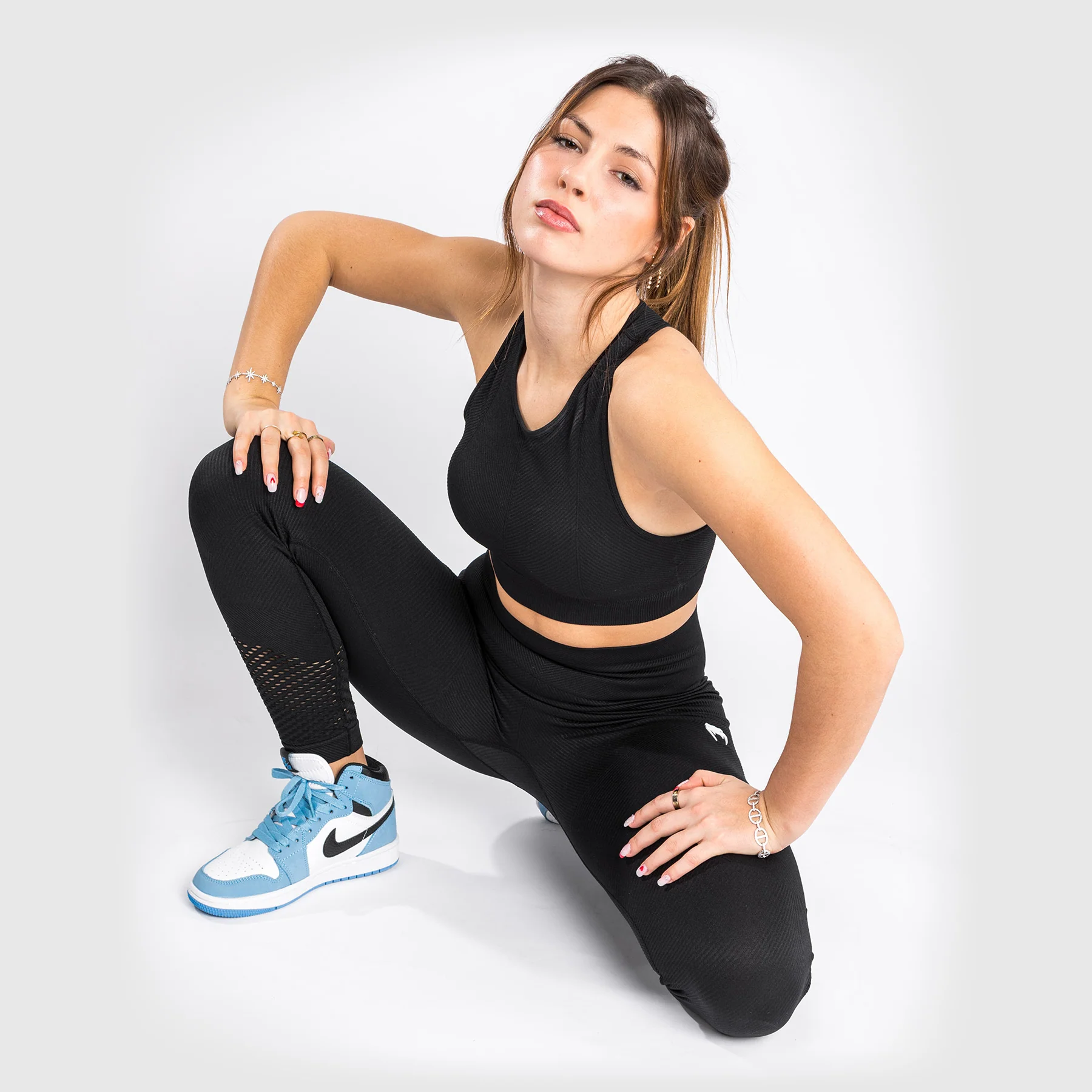 Venum Sparring  Seamless Leggings - For Women - Black - Image 4