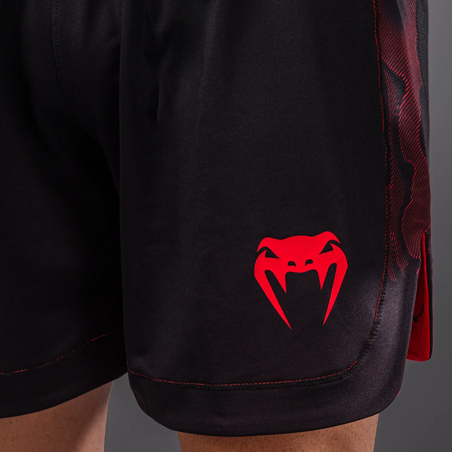 Venum Spectre Boxing Shorts - Black/Red - Image 6