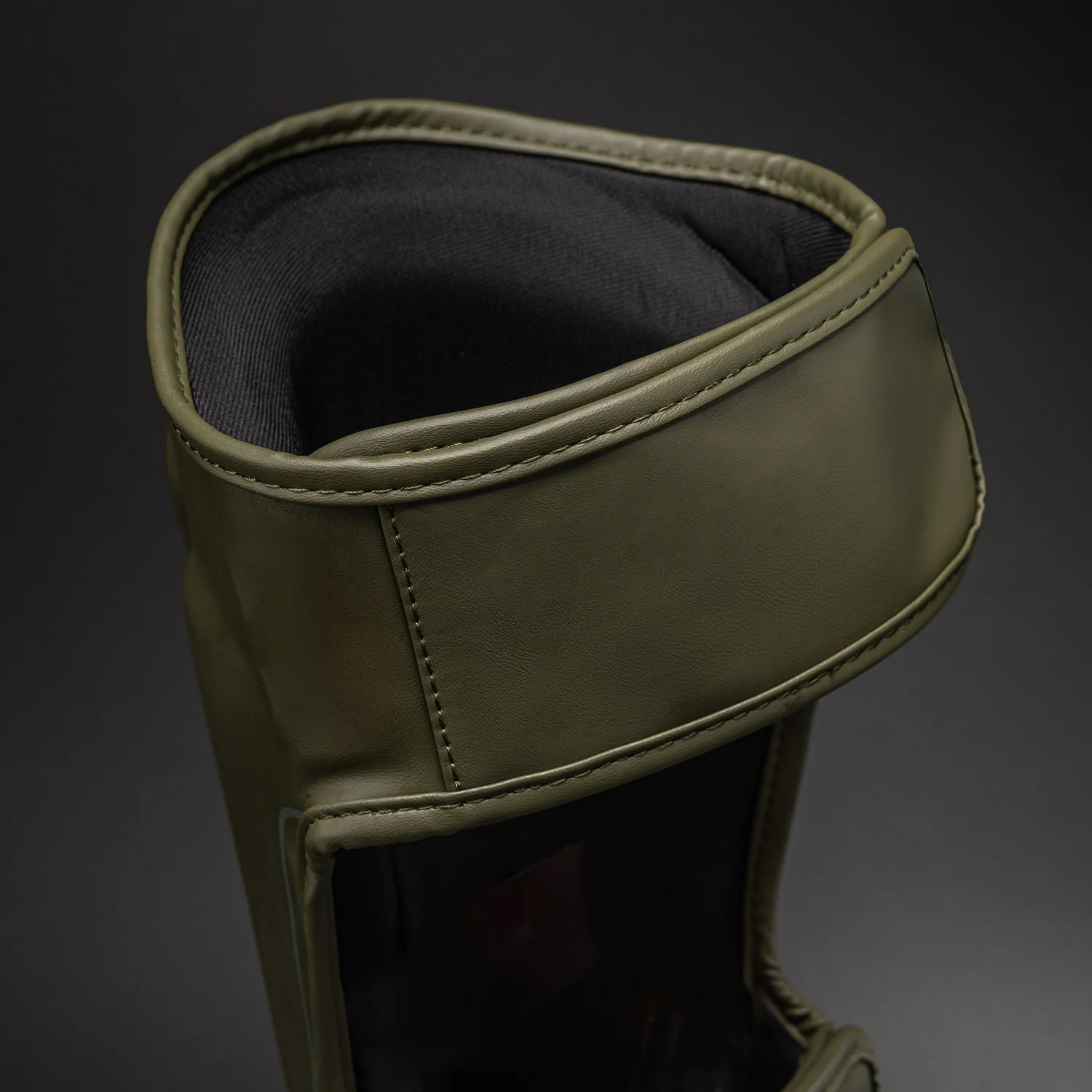 Venum Stealth Shin Guards - Khaki/Dark Green - Image 3
