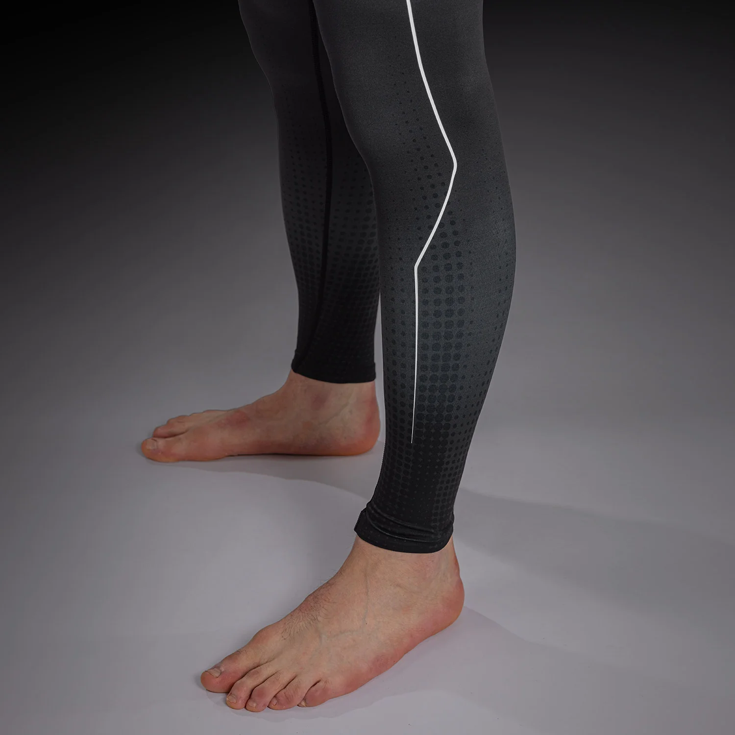 Venum Stealth Spats - Black/White - Image 7