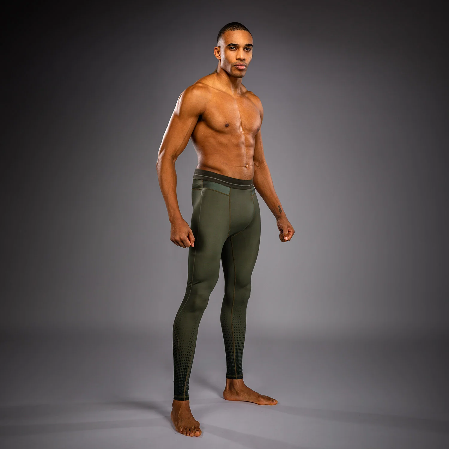 Venum Stealth Spats - Khaki/Dark Green - Image 3