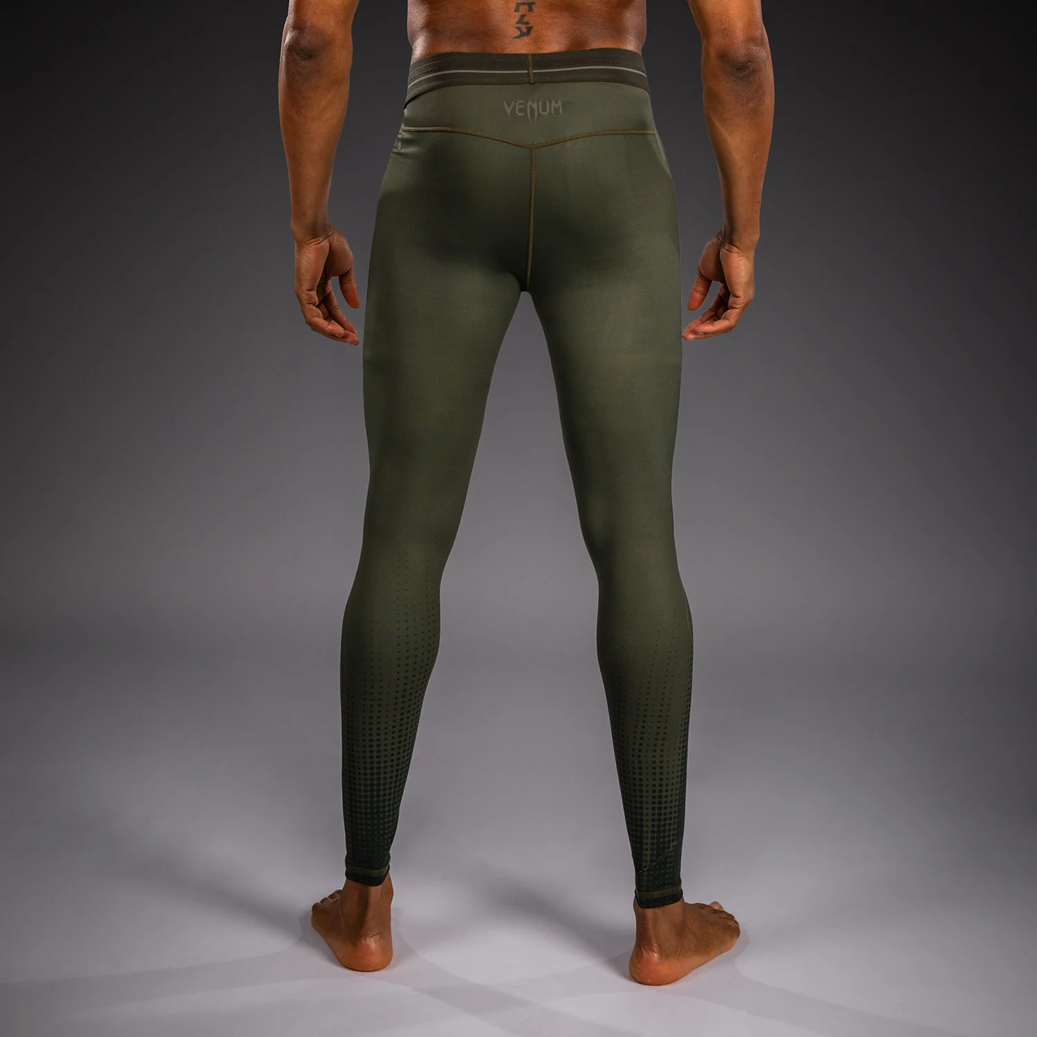 Venum Stealth Spats - Khaki/Dark Green - Image 4