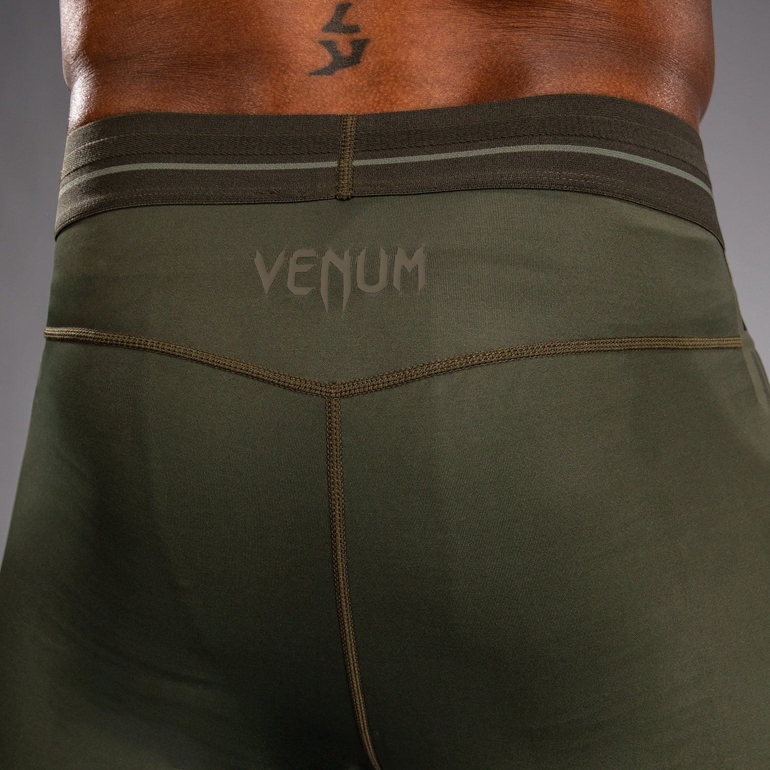 Venum Stealth Spats - Khaki/Dark Green - Image 6