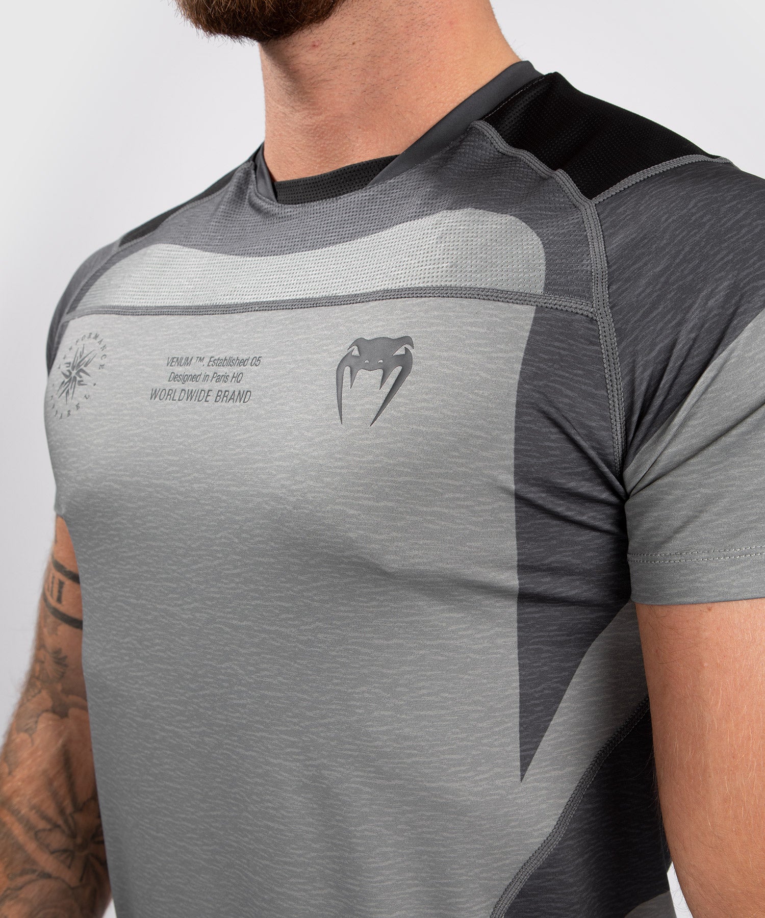 Venum Stone Dry Tech T-Shirt - Short Sleeves  - Mineral Green - Image 6